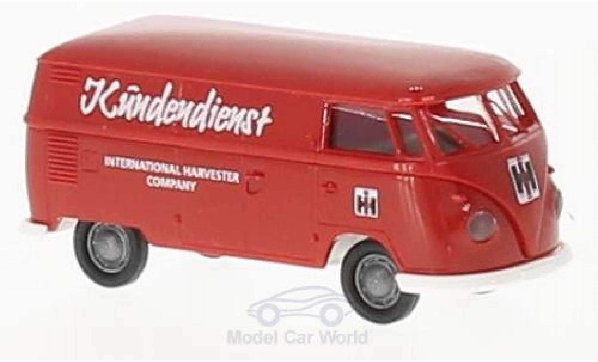 Volkswagen T1 B 1/87 Brekina b Kasten Kundendienst International Harvester diecast model cars
