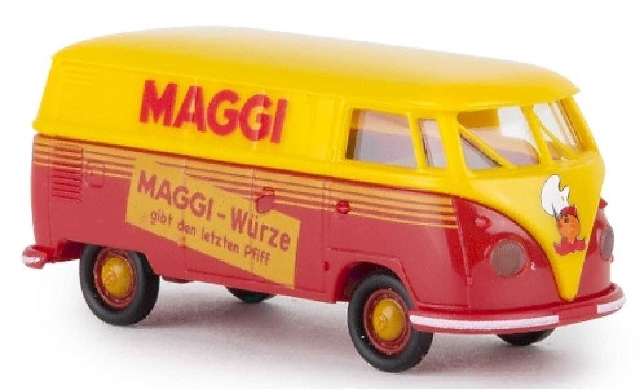 Volkswagen T1 1/87 Brekina b Kasten Maggi W&uuml;rze 1960 diecast model cars