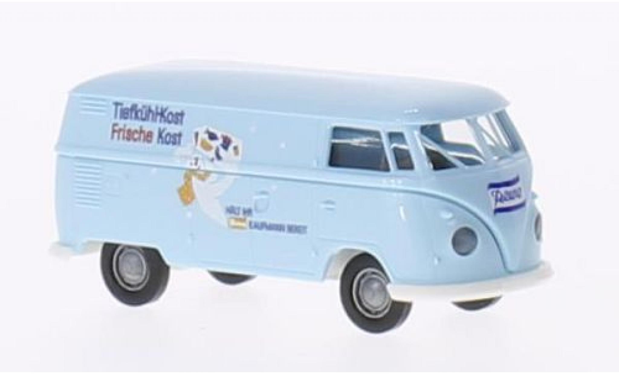Volkswagen T1 1/87 Brekina b Kasten REWE Tiefk&uuml;hlkost 2.Version diecast model cars