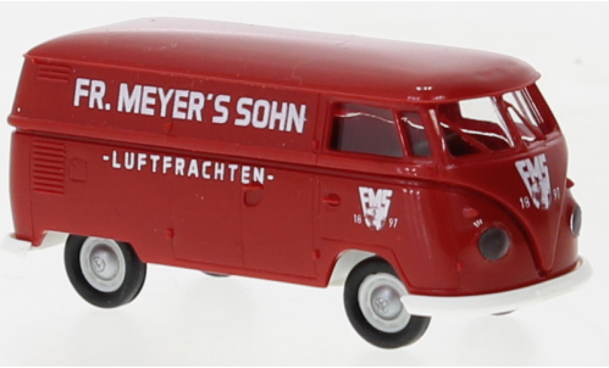 Volkswagen T1 1/87 Brekina b Kasten Sped. Meyer&acute;s Fr. Meyer&acute;s Sohn 1960 1:87 diecast model cars