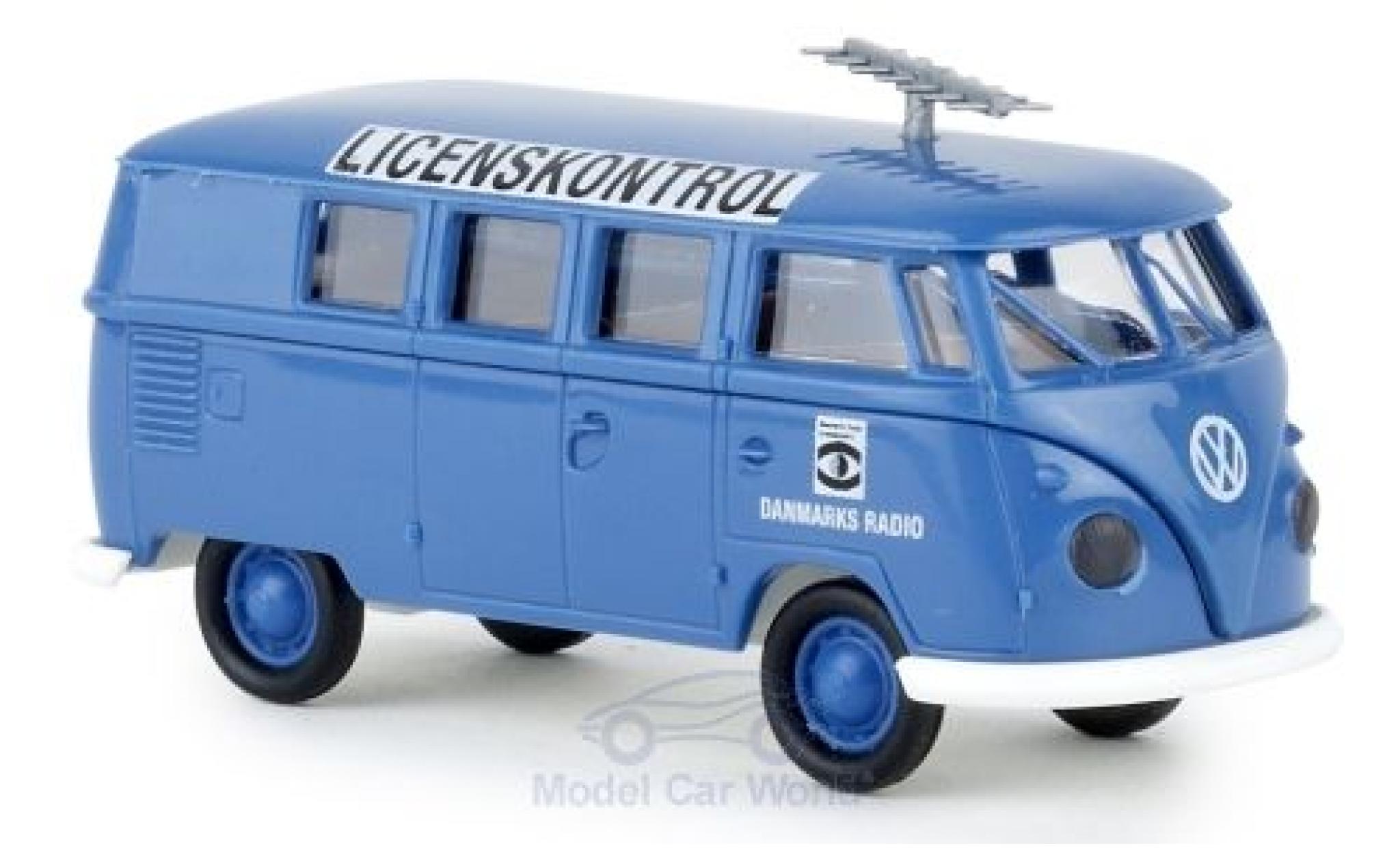 Volkswagen T1 1/87 Brekina b Estate Danmarks Radio diecast model cars