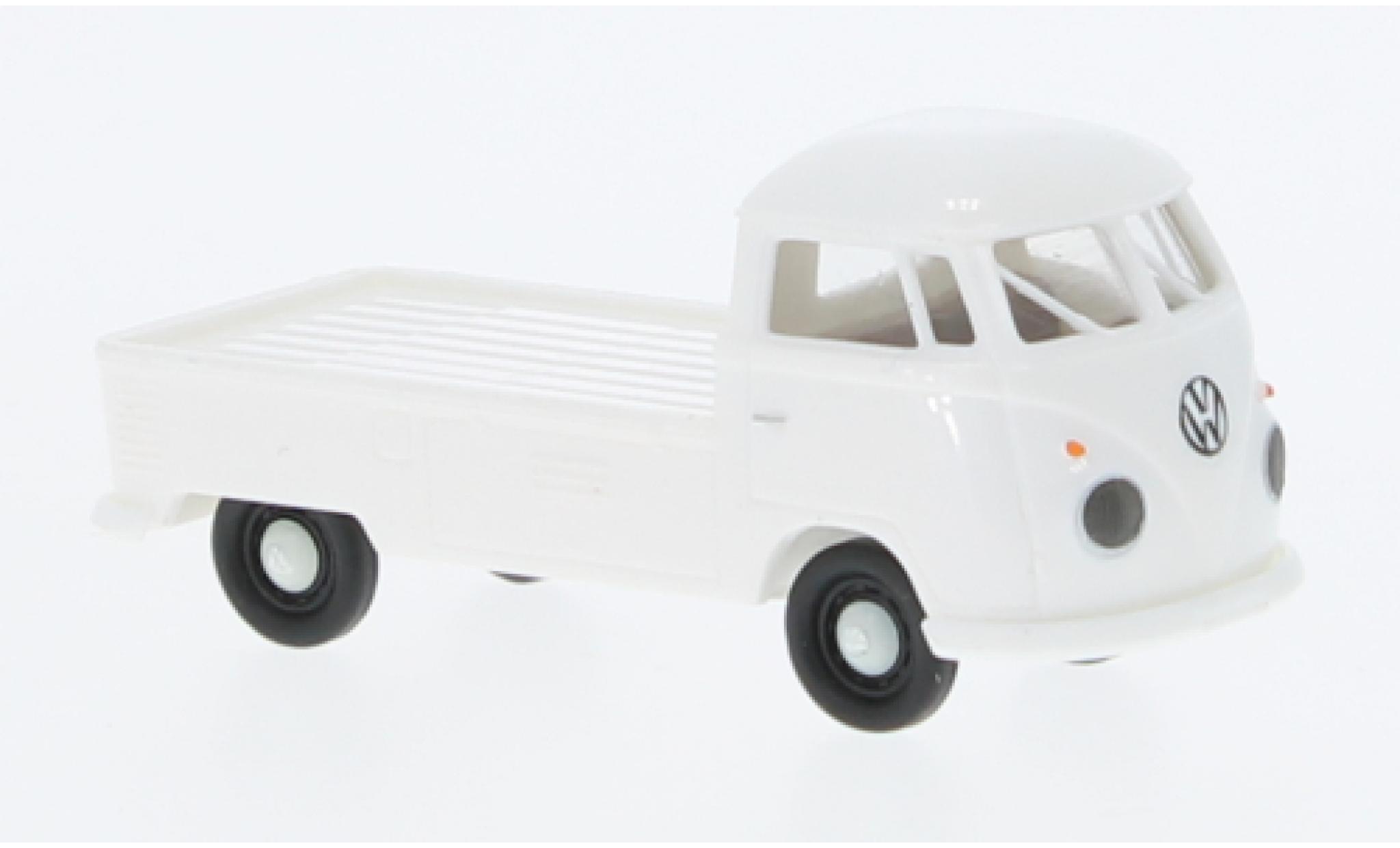 Volkswagen T1 1/87 Brekina b Plattform white 1960 1:87 diecast model cars
