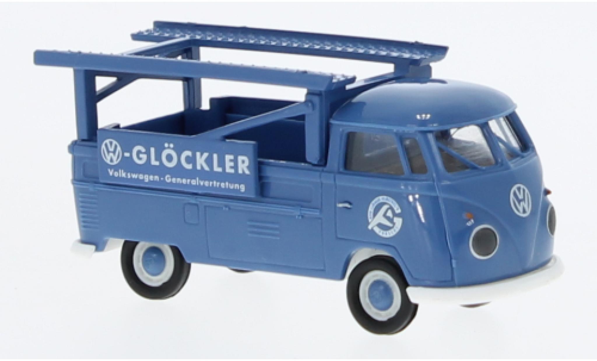 Volkswagen T1 1/87 Brekina b Renntransporter Gl&ouml;ckler Gl&ouml;ckler 1960 1:87 diecast model cars