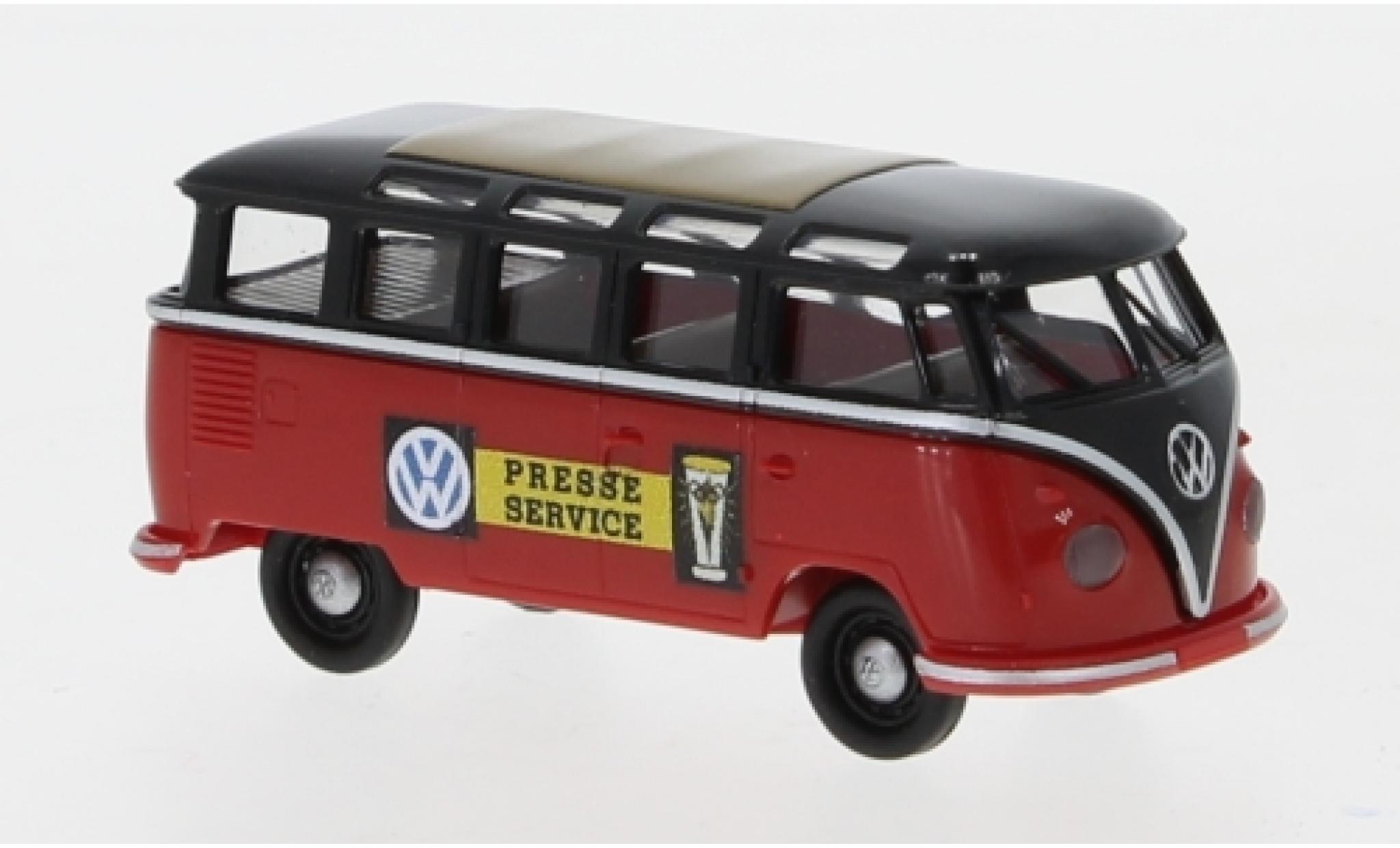 Volkswagen T1 1/87 Brekina b Samba Presseservice 1960 diecast model cars