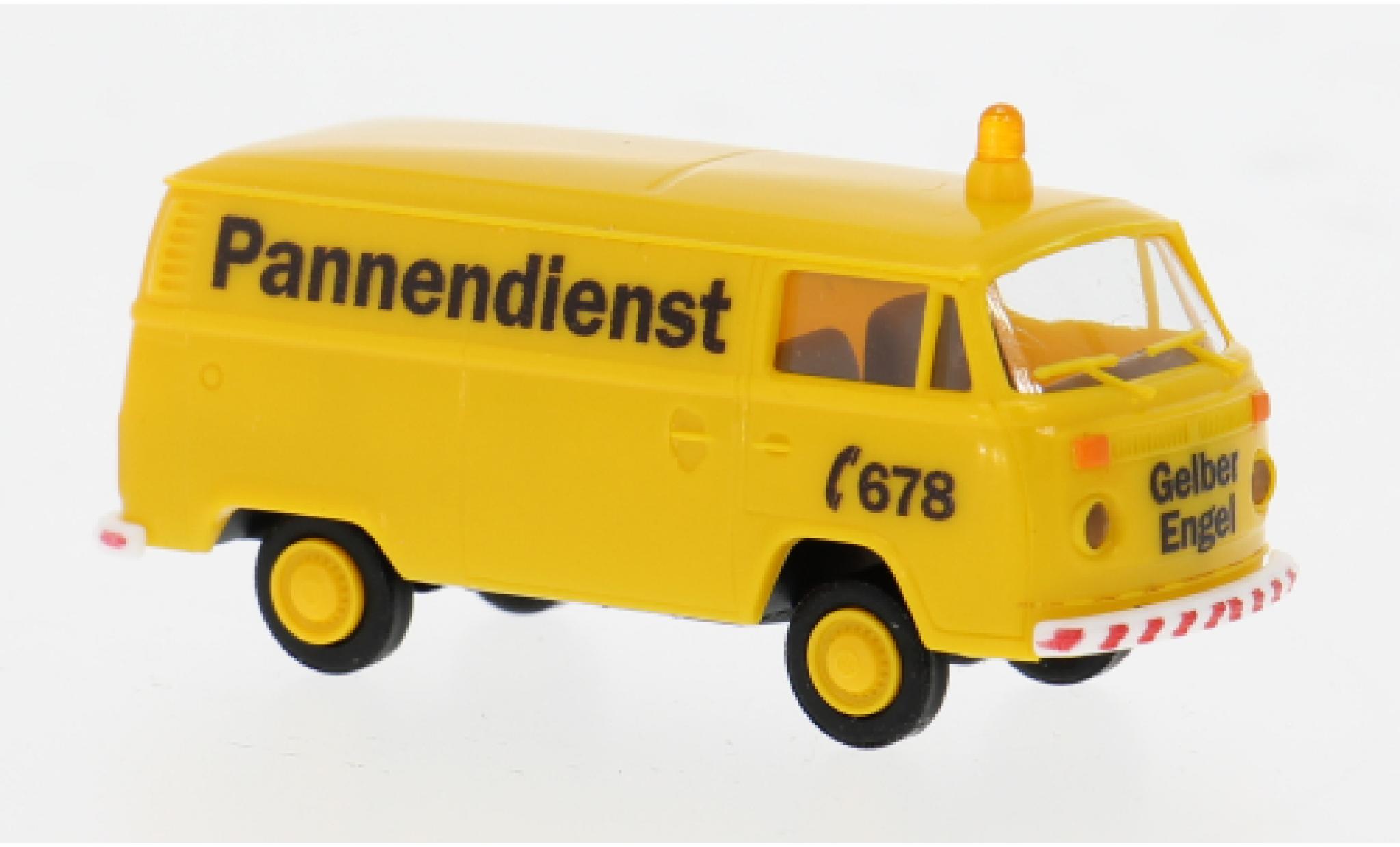Volkswagen T2 1/87 Brekina Kasten 1973 Gelber Engel 1:87 diecast model cars