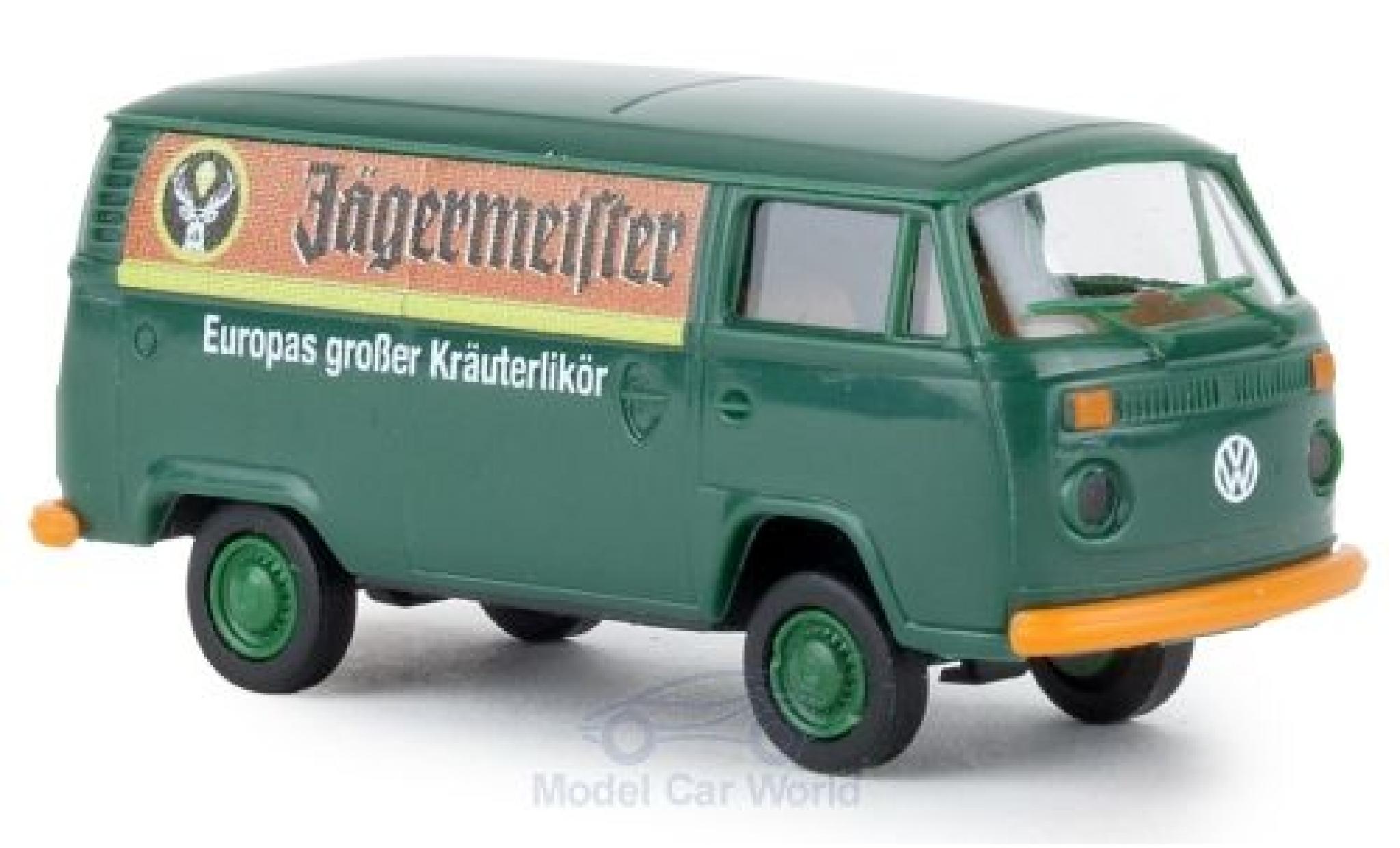 Volkswagen T2 1/87 Brekina Kasten J&auml;germeister diecast model cars