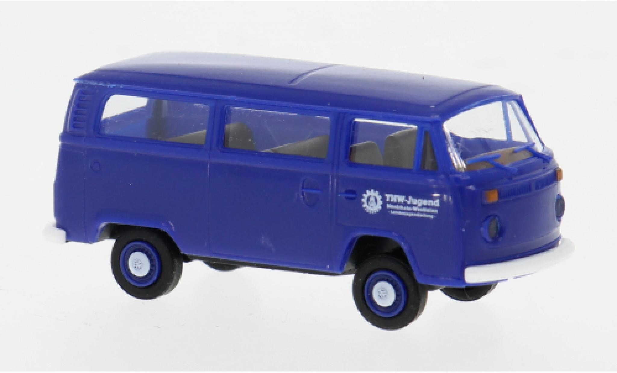 Volkswagen T2 1/87 Brekina Estate 1973 THW Jugend NRW 1:87 diecast model cars