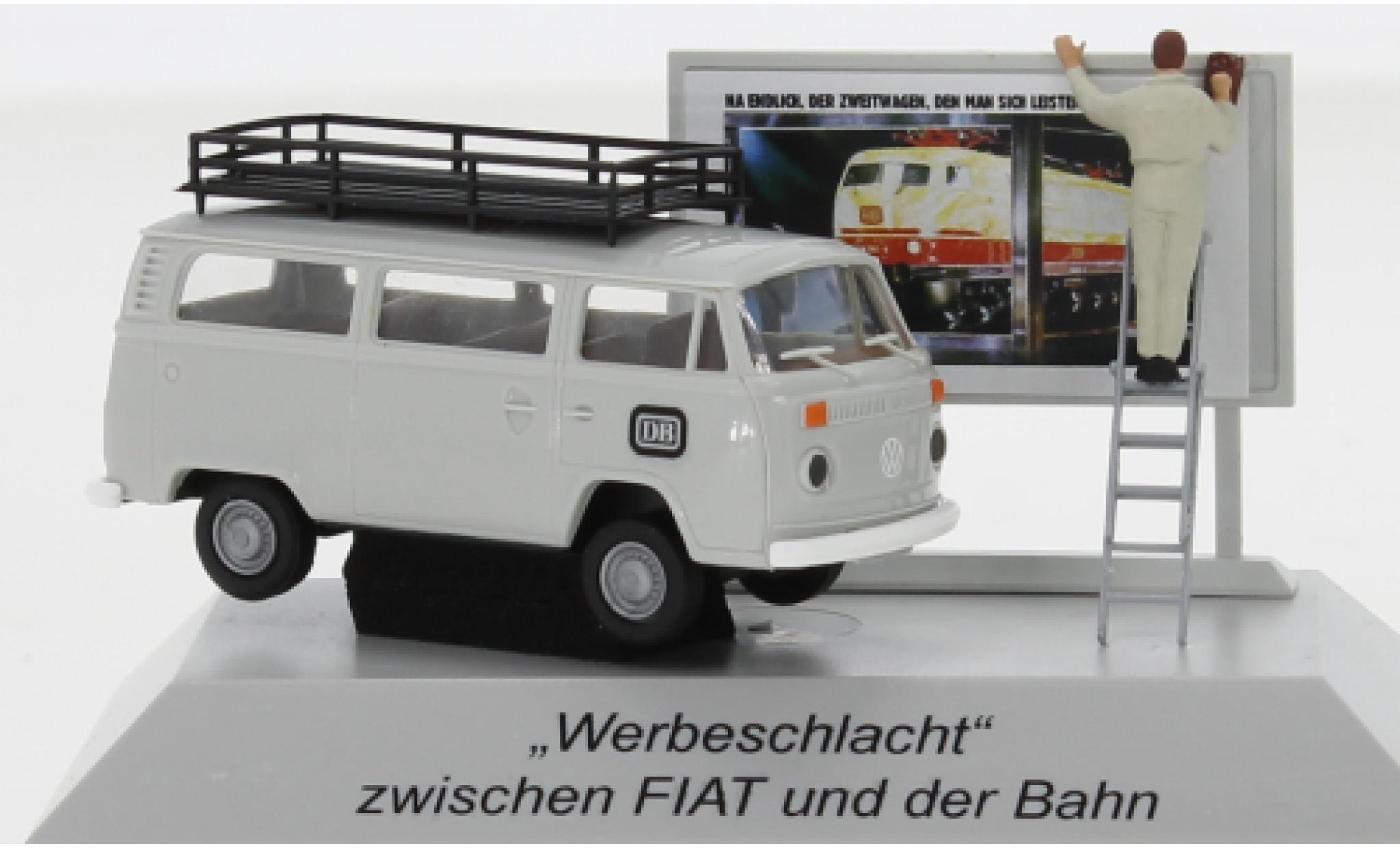 Volkswagen T2 1/87 Brekina Estate DB 1973 avec Plakatwand diecast model cars