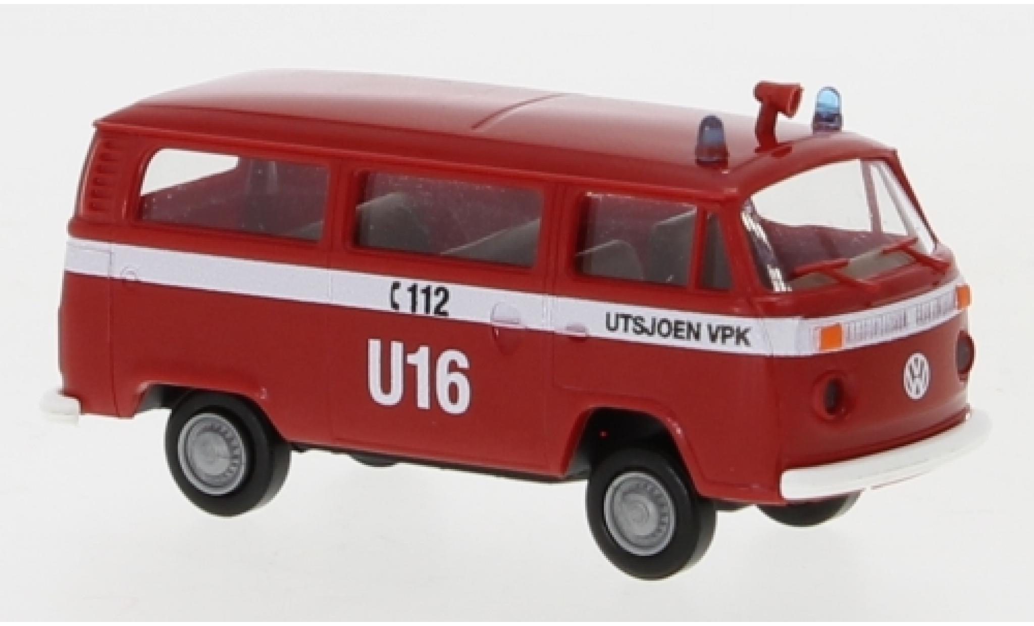 Volkswagen T2 1/87 Brekina Estate Utsjoen VPK 1972 diecast model cars