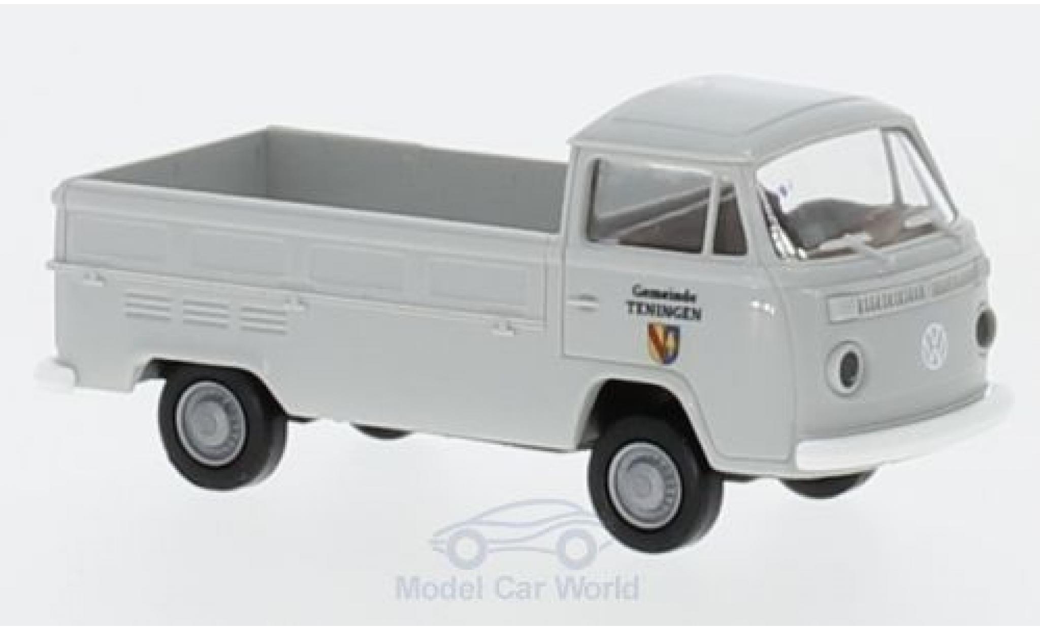 Volkswagen T2 A 1/87 Brekina Pritsche Gemeinde Teningen diecast model cars