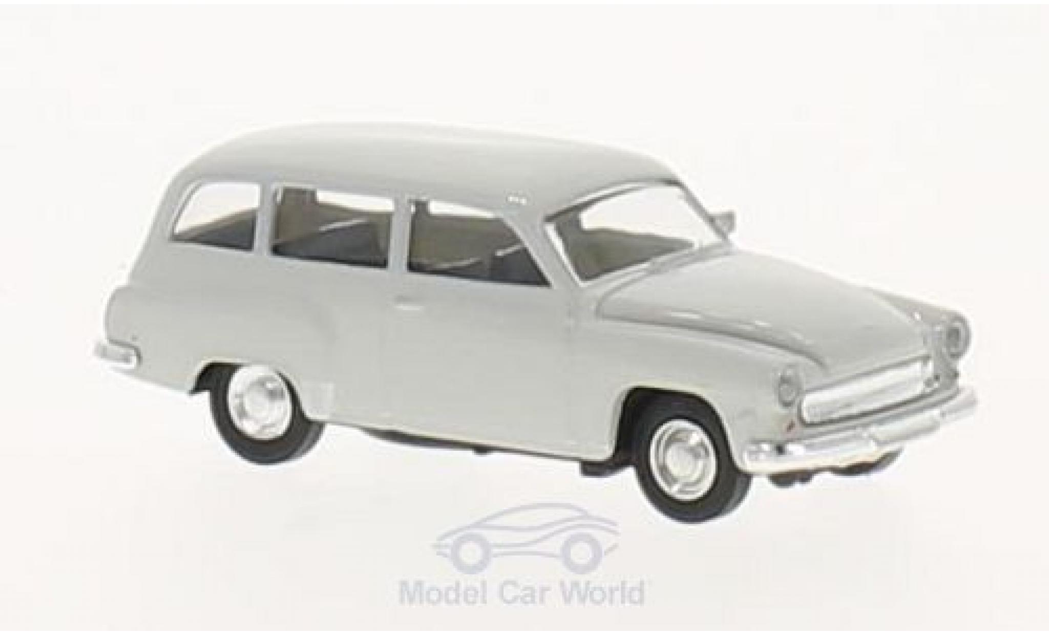 Wartburg 311 1/87 Brekina Estate grey diecast model cars