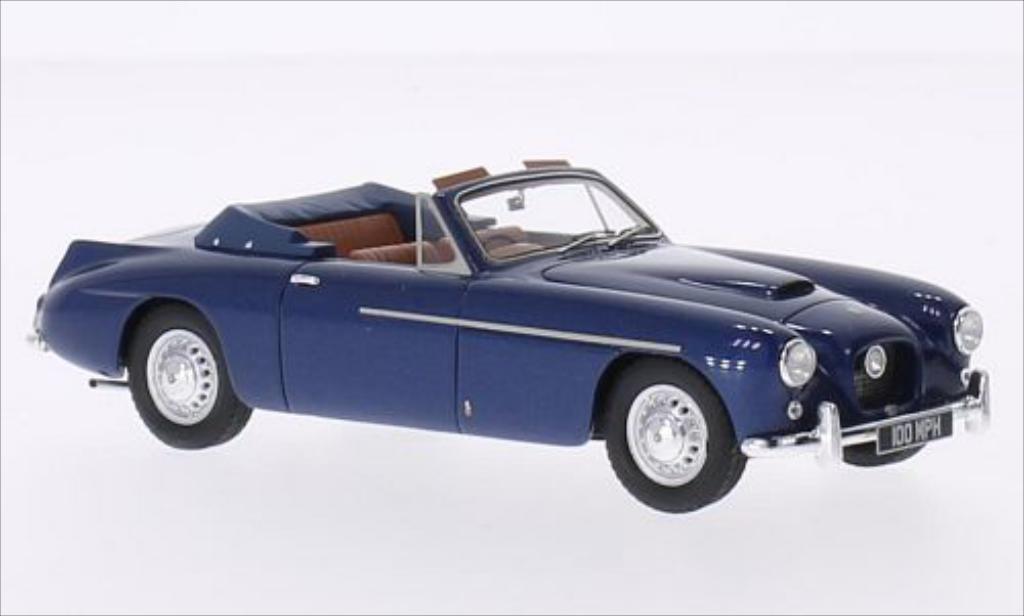 Bristol 405 1/43 Matrix DHC Abbot metallic blue diecast model cars