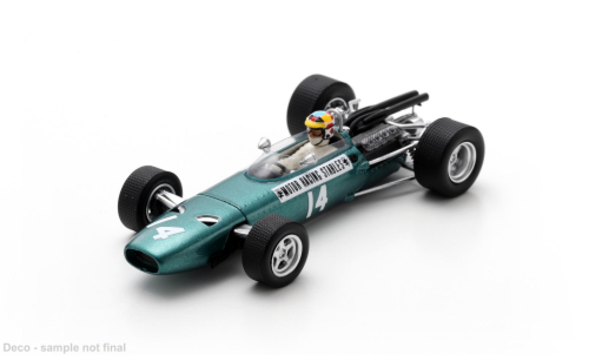Brm P261 1/43 Spark BRM Formel 1 Gold Cup 1968 #14 T.Lanfranchi 1:43 diecast model cars