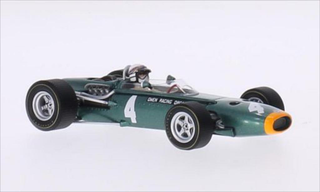 BRM P261 1/43 Spark No.4 Owen Racing Organisation Formel 1 GP Monaco 1967 diecast model cars