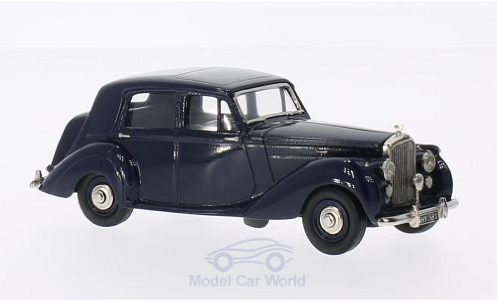 Bentley Mark 6 1/43 Brooklin MK VI 4-door Sallon blue 1951 diecast model cars