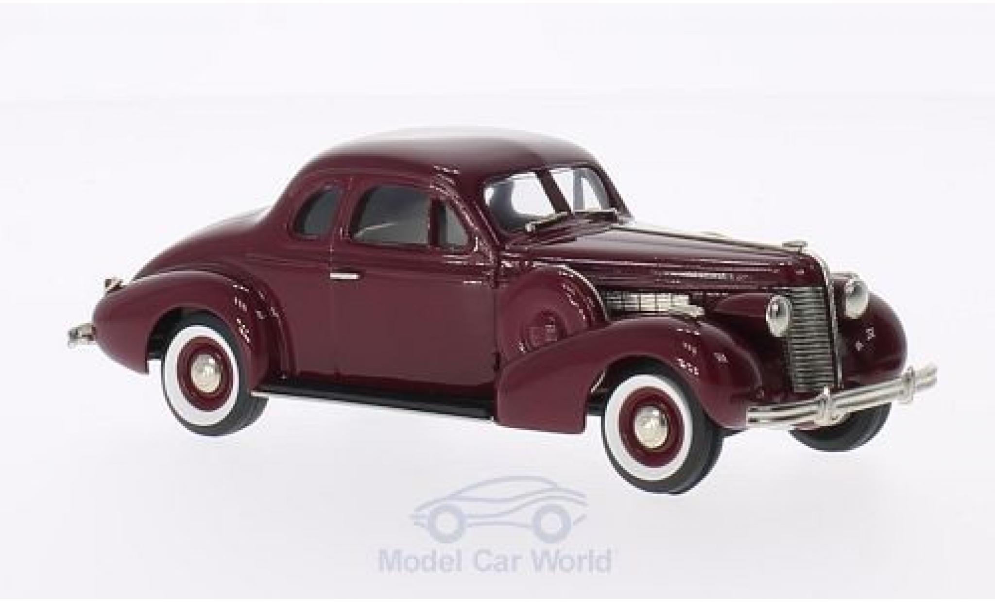 Buick Special 1/43 Brooklin Sport Coupe M-46S red 1938 diecast model cars