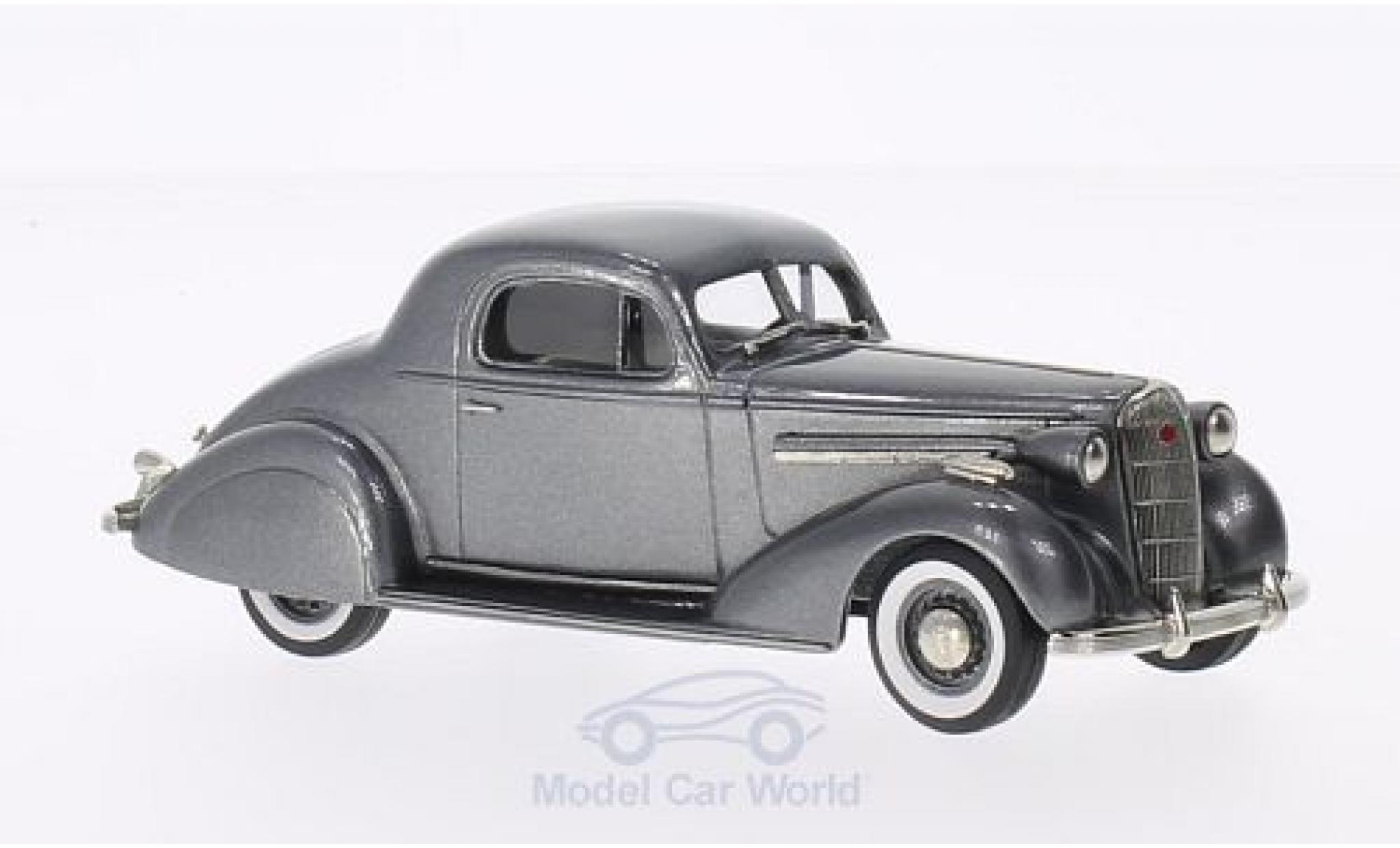 Buick Special 1/43 Brooklin Sport Coupe M-46S metallic grey 1936 diecast model cars