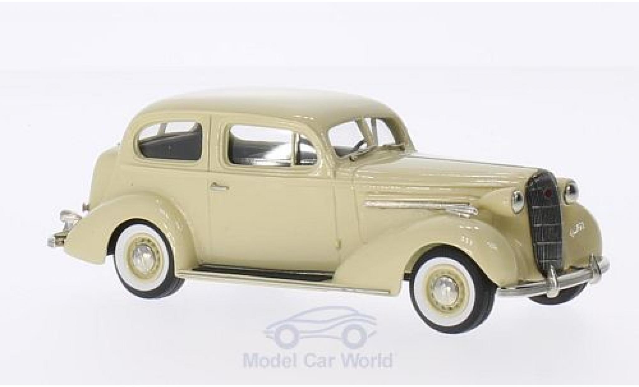 Buick Special 1/43 Brooklin Victoria Coupe M-48 beige 1936 diecast model cars