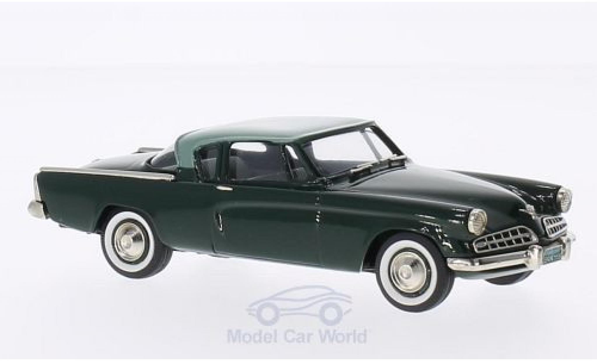 Studebaker Commander 1/43 Brooklin Coupe green/green 1954 diecast model cars