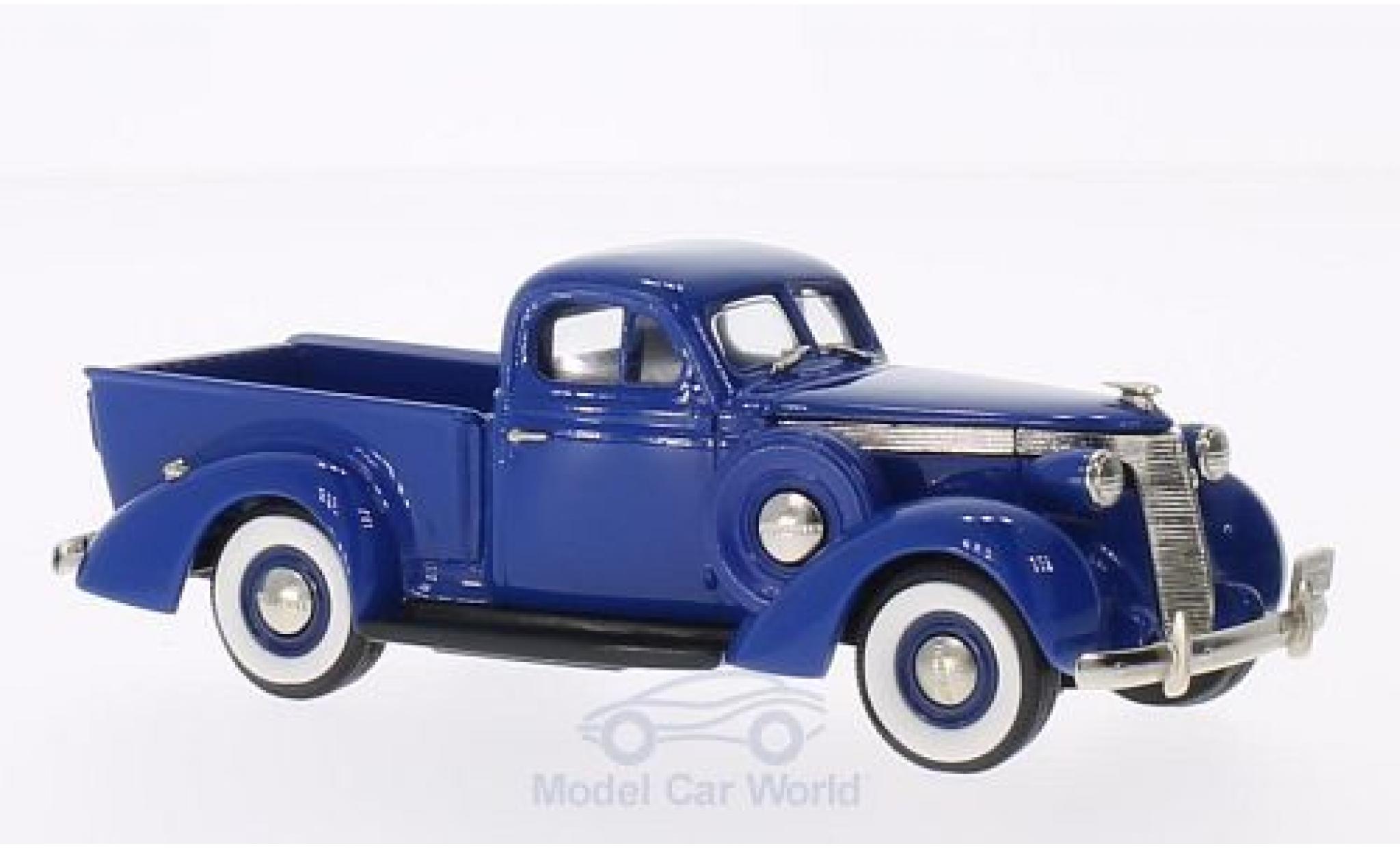 Studebaker Coupe Express 1/43 Brooklin Pick-Up blue 1937 diecast model cars