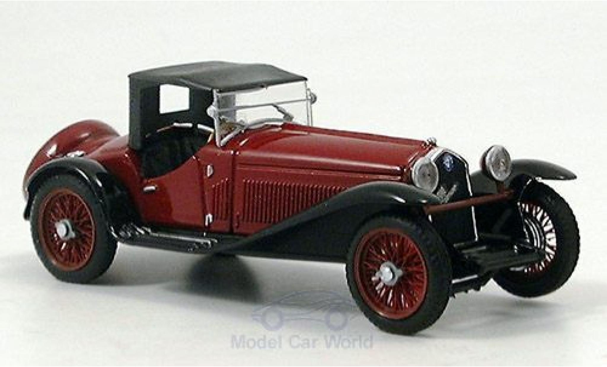 Alfa Romeo 2300 1/43 Brumm red/black Verdeck geschlossen diecast model cars