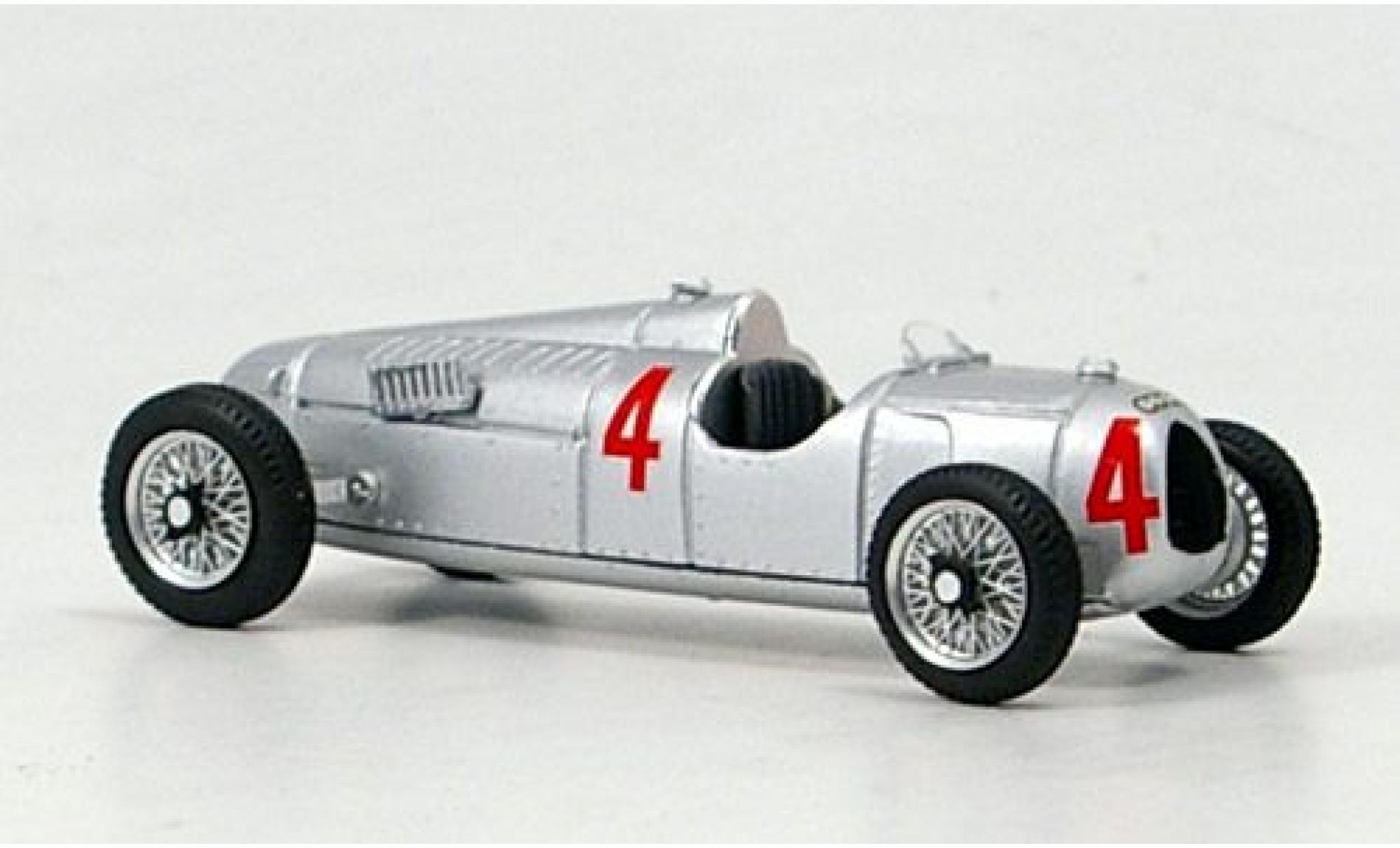 Auto Union Typ C 1/43 Brumm No.4 GP N&uuml;rburgring 1936 diecast model cars