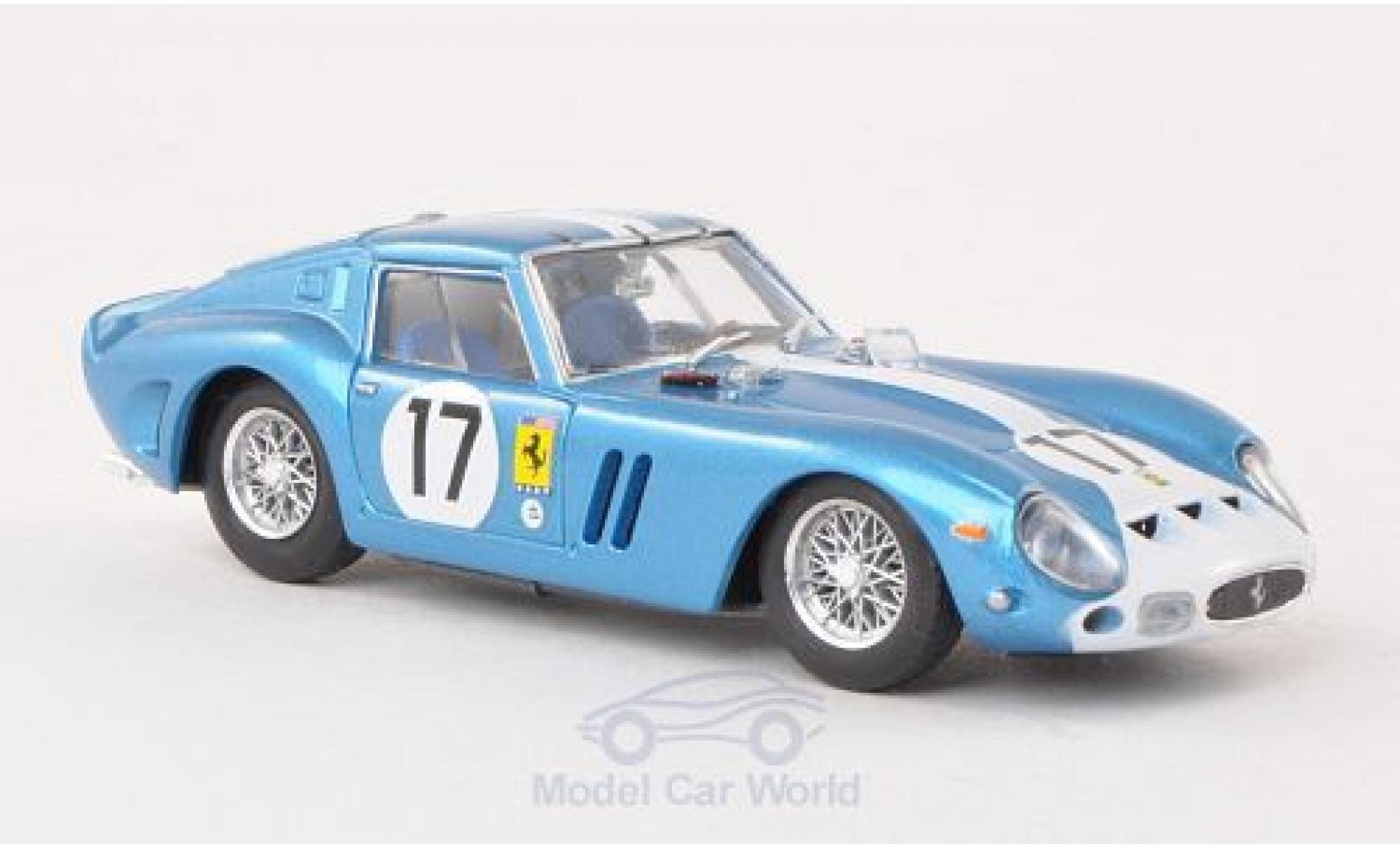 Ferrari 250 1/43 Brumm GTO No.17 Scuderia N.A.R.T. 24h Le Mans 1962 Chassis 3387GT diecast model cars