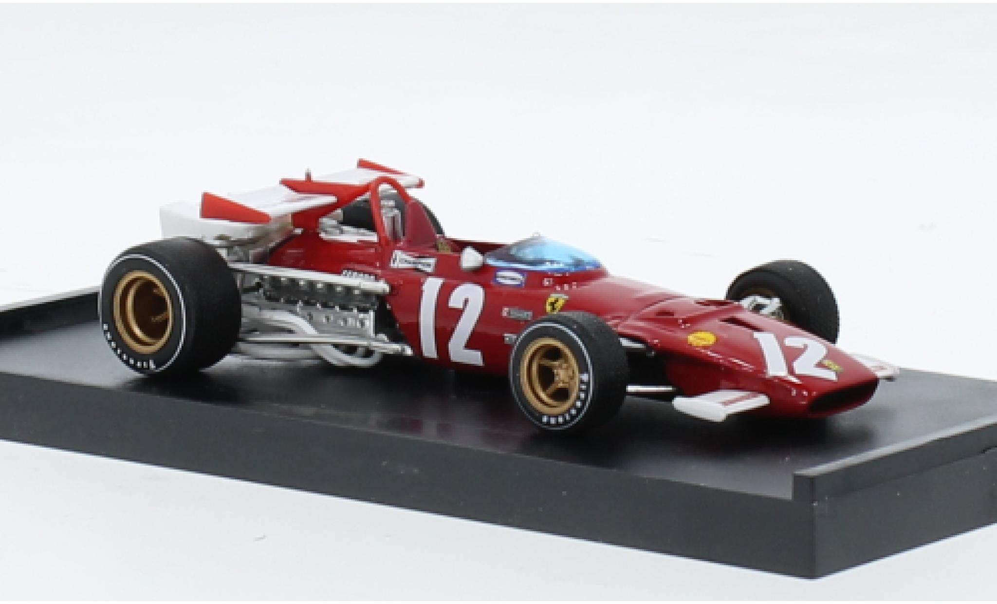 Ferrari 312 1/43 Brumm B No.12 Formel 1 GP &Ouml;sterreich 1970 1:43 diecast model cars