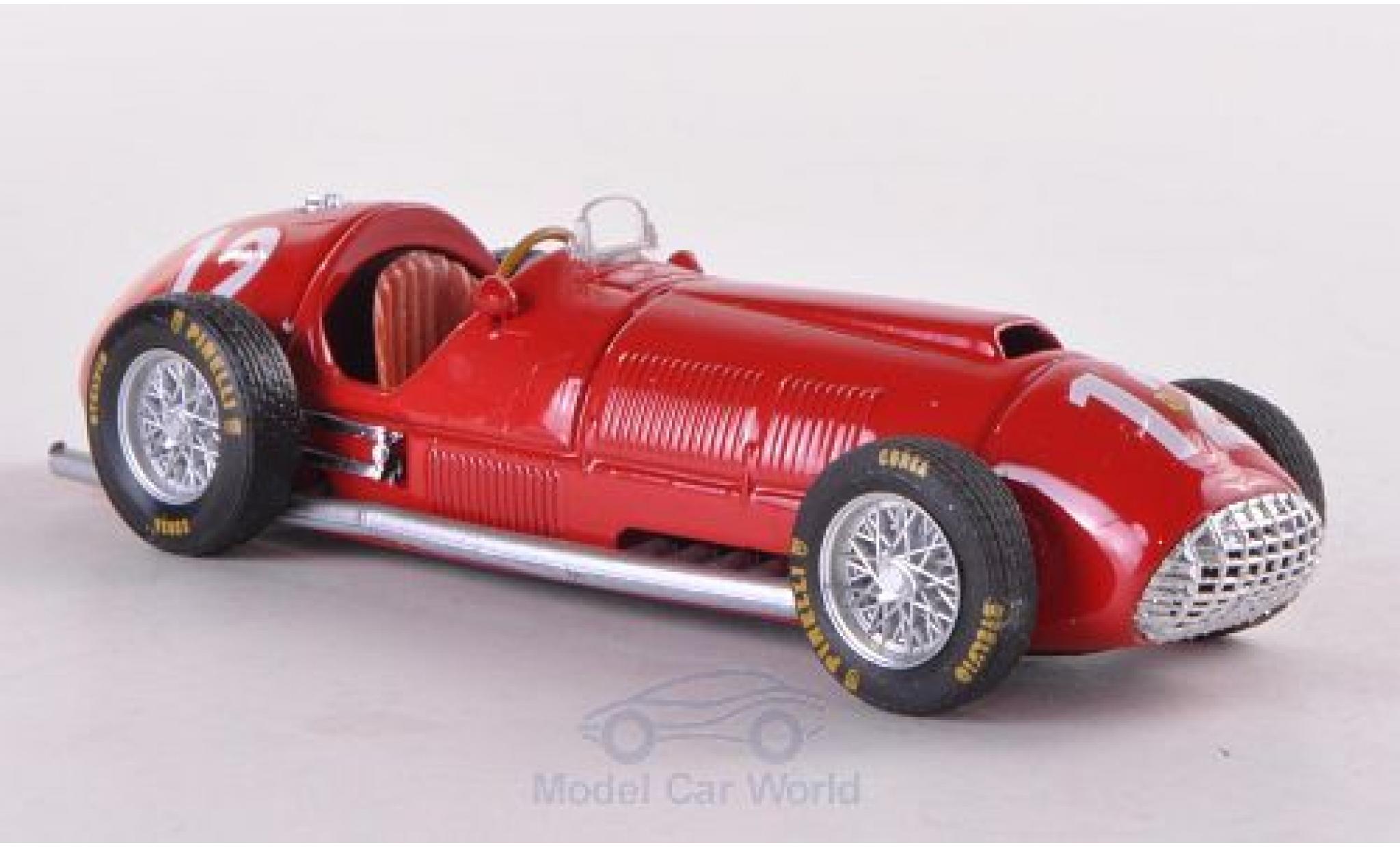 Ferrari 375 1/43 Brumm No.12 Formel 1 GP Gro&szlig;britannien 1951 J.F.Gonzales diecast model cars