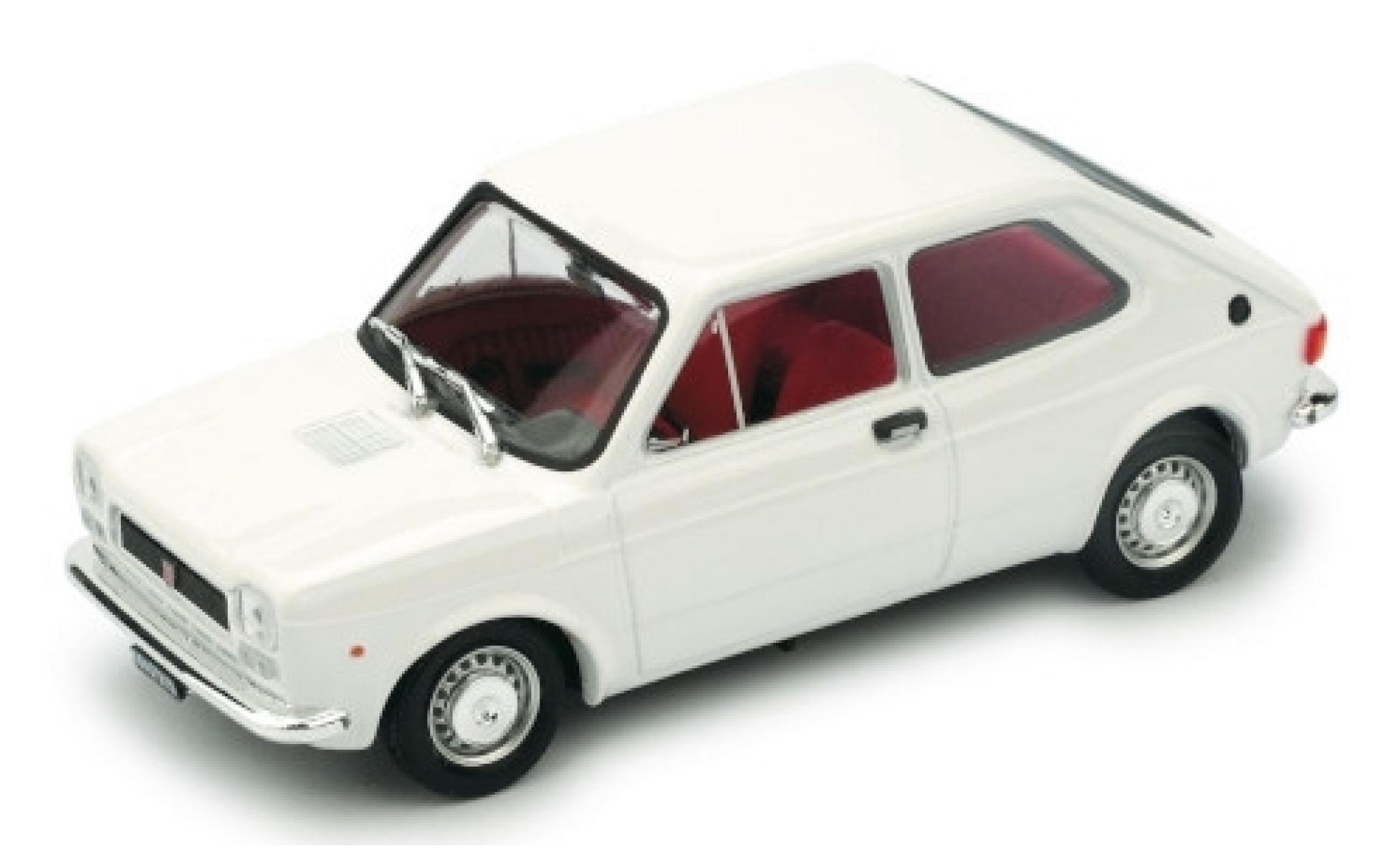 Fiat 127 1/43 Brumm (1.Serie) white 1972 diecast model cars