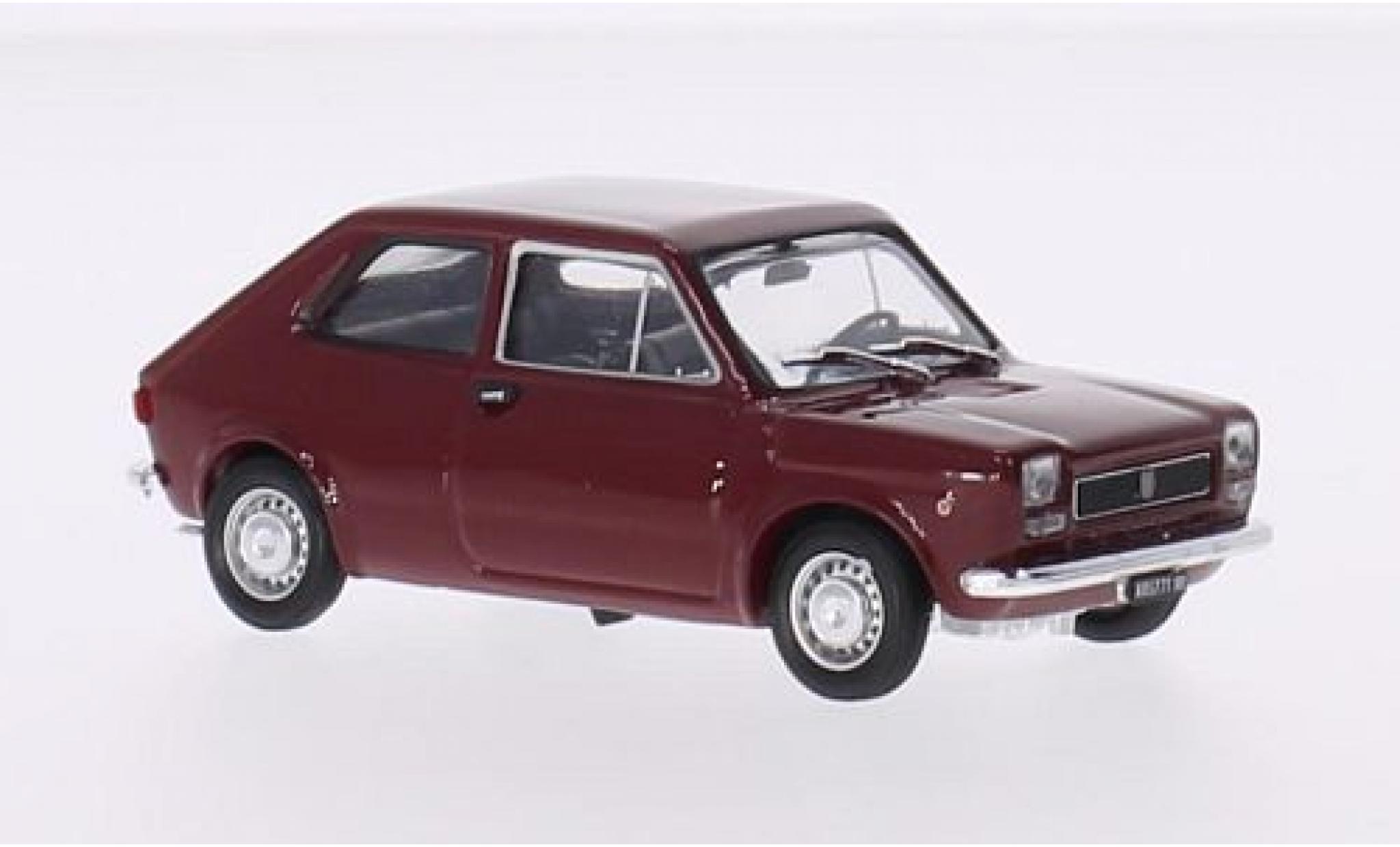 Fiat 127 1/43 Brumm red 1972 2-portes diecast model cars