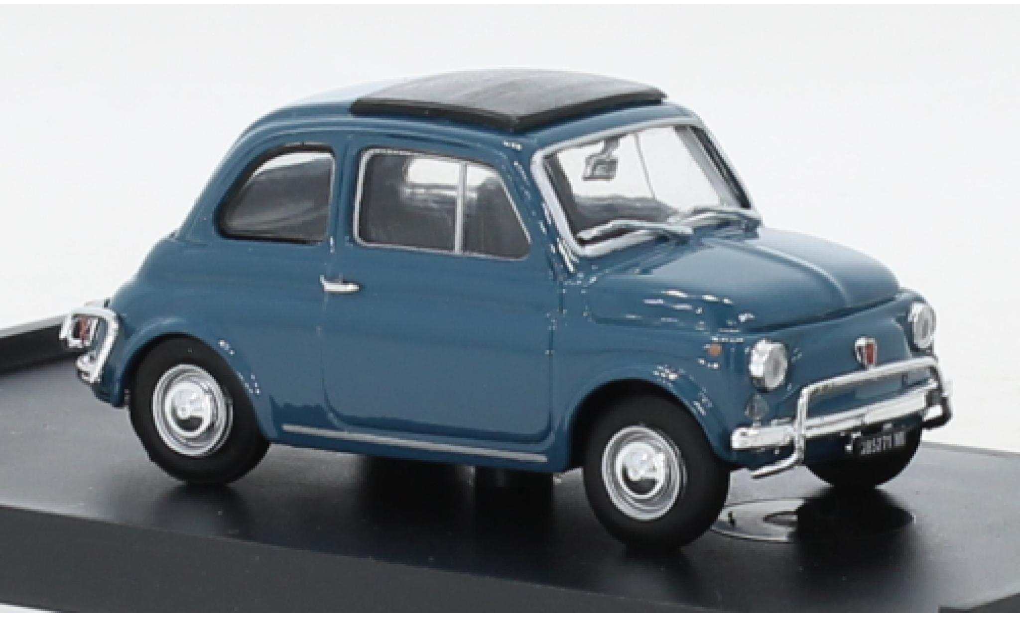 Fiat 500 1/43 Brumm L blue 1968 1:43 diecast model cars