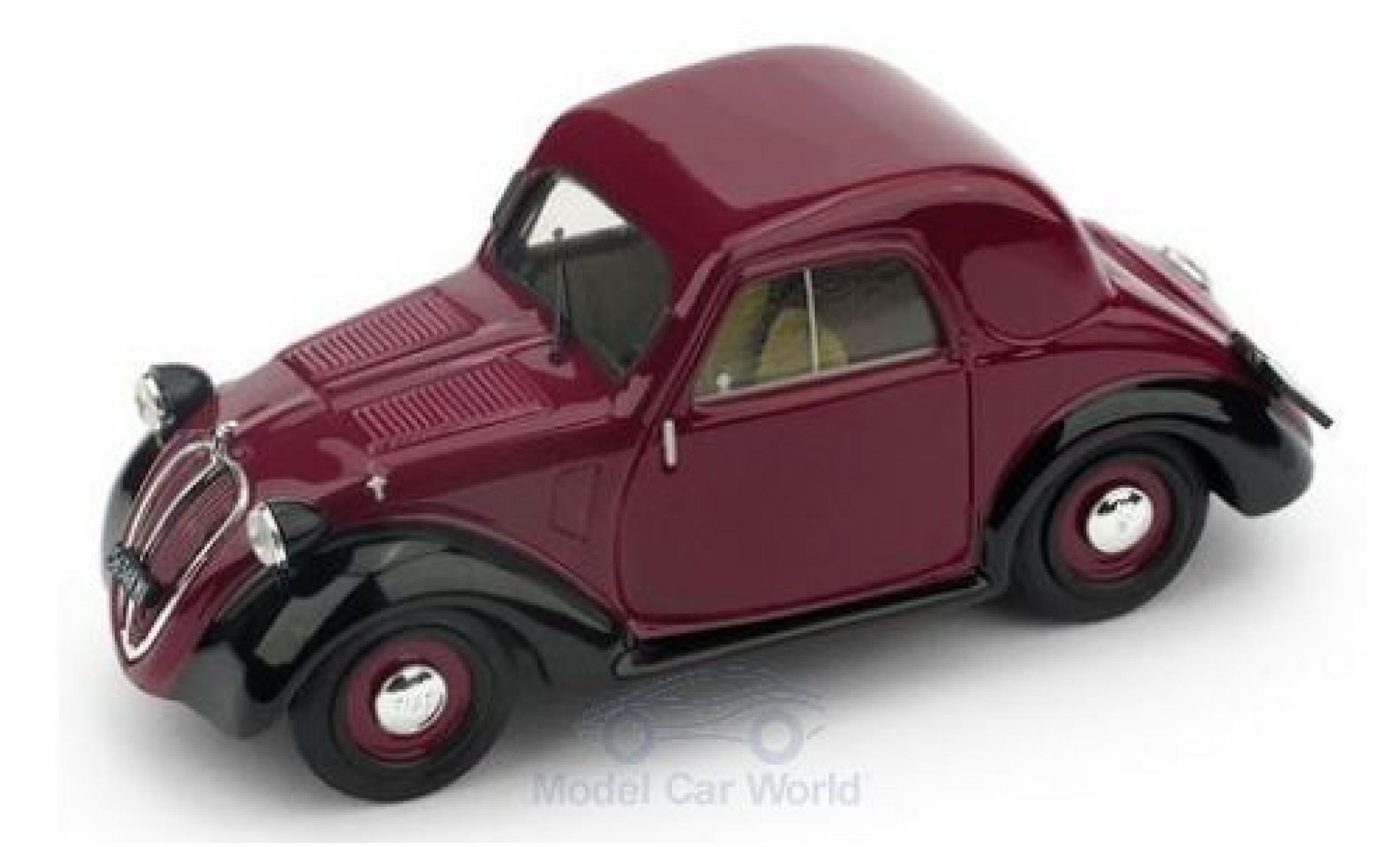 Fiat 500 1/43 Brumm A 1.Serie red/black 1936 diecast model cars