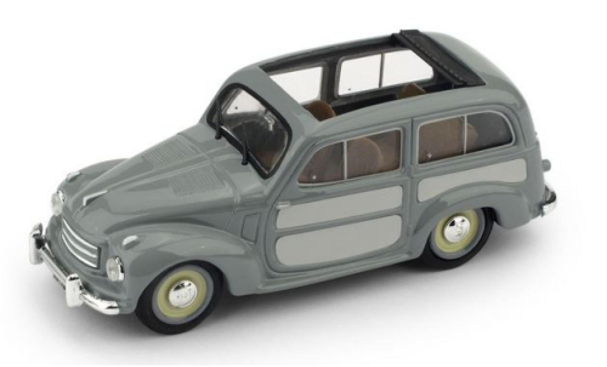 Fiat 500 1/43 Brumm C Belvedere grey/grey 1951 1:43 diecast model cars