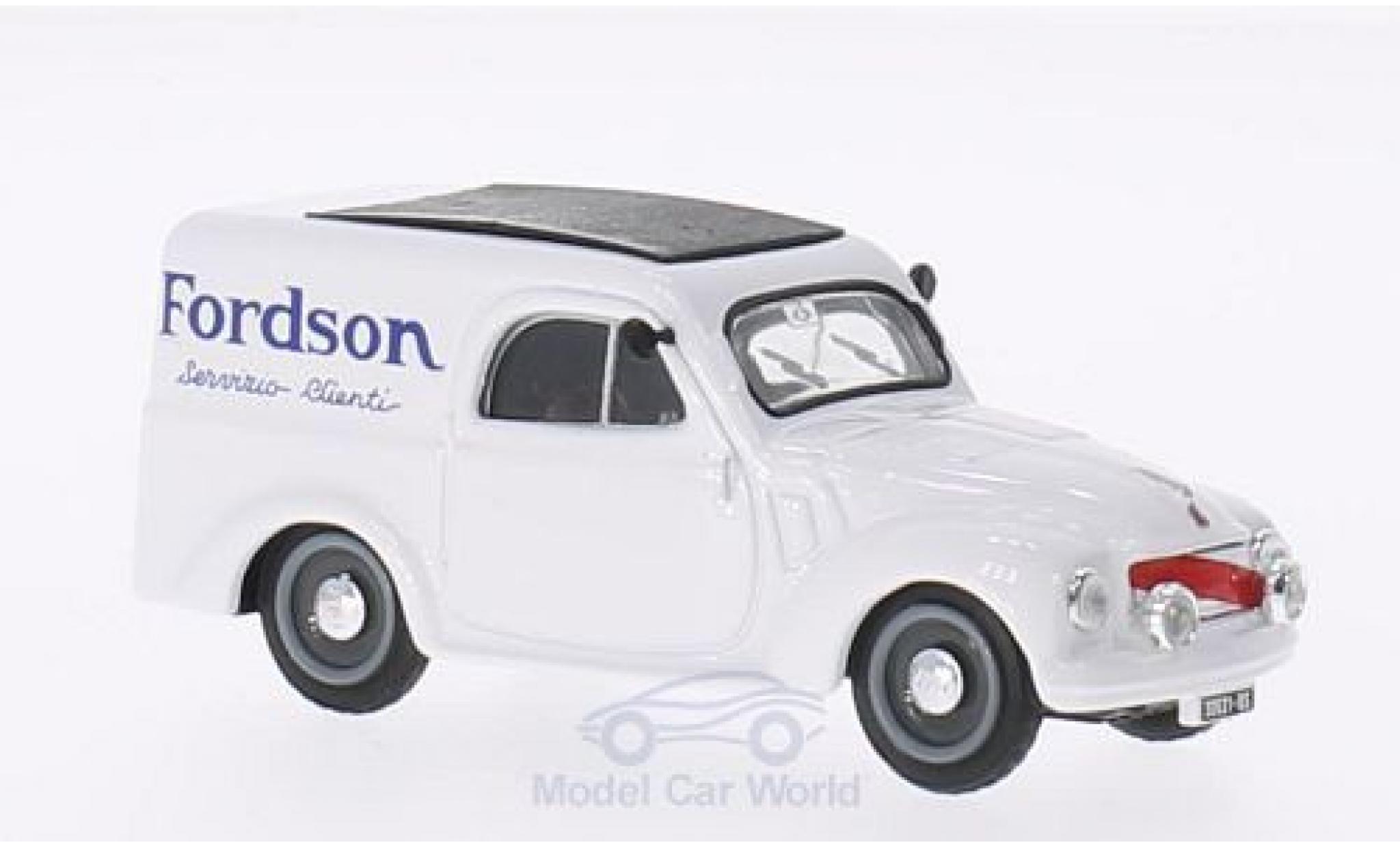 Fiat 500 L 1/43 Brumm C Furgone 1950 Fordson Servizio Clienti diecast model cars