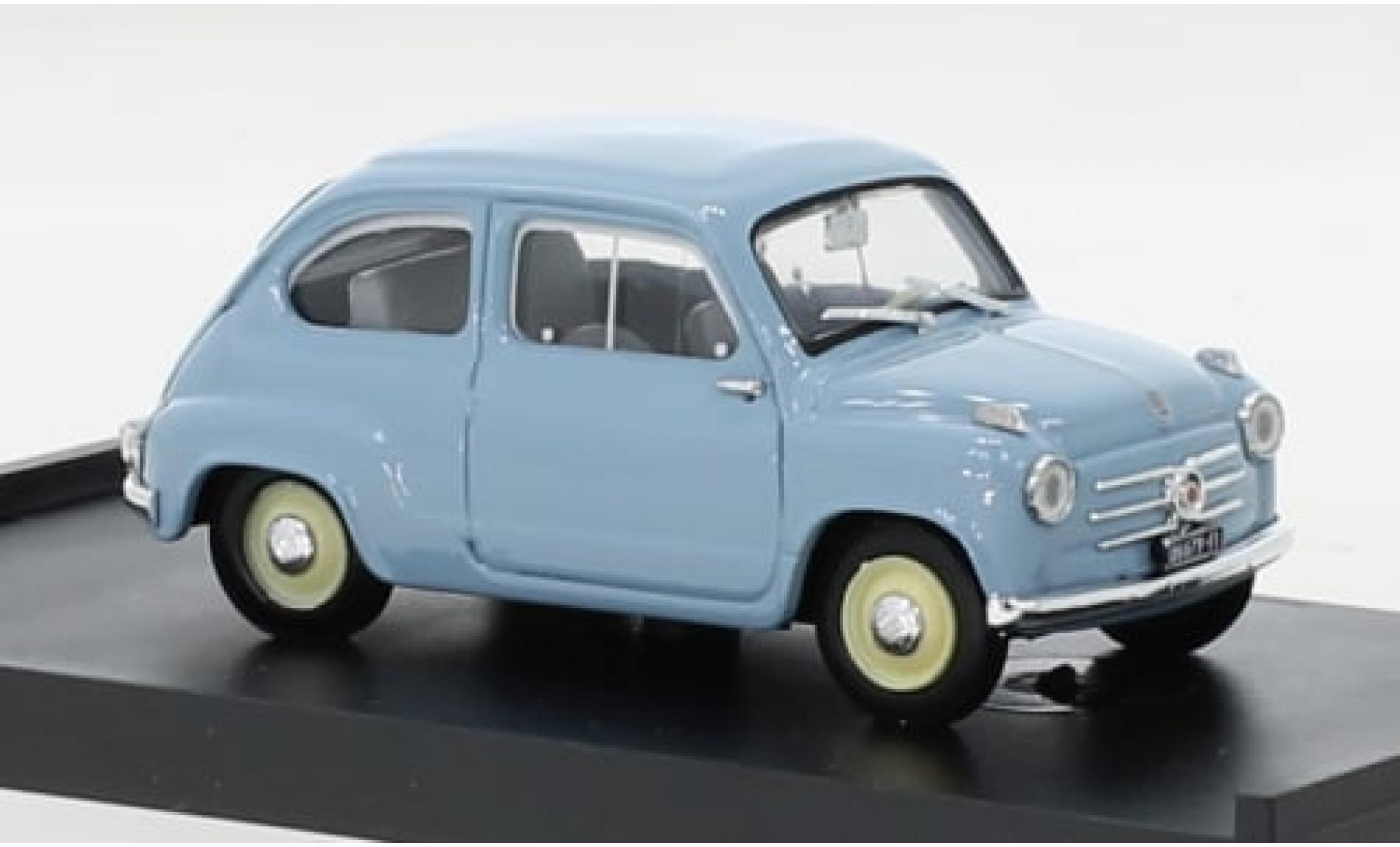 Fiat 600 1/43 Brumm Berlina Serie 1 blue 1955 1:43 diecast model cars