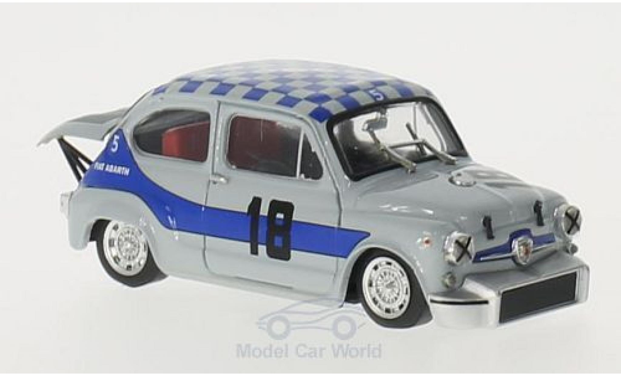 Fiat Abarth 1000 1/43 Brumm Berlina Corsa Gr.5 No.18 4h Monza 1968 A.Merzario diecast model cars