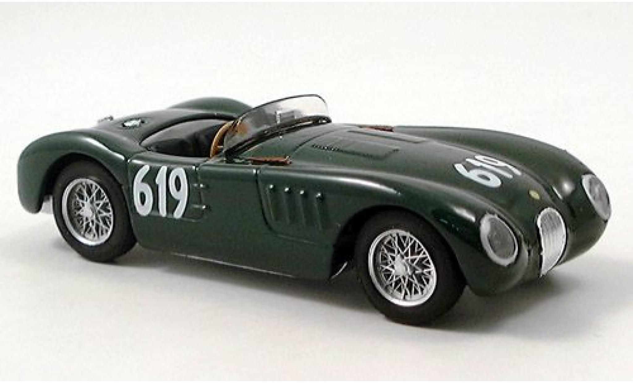 Jaguar C-Type 1/43 Brumm RHD No.619 Mille Miglia 1952 Moss Collection S.Moss diecast model cars