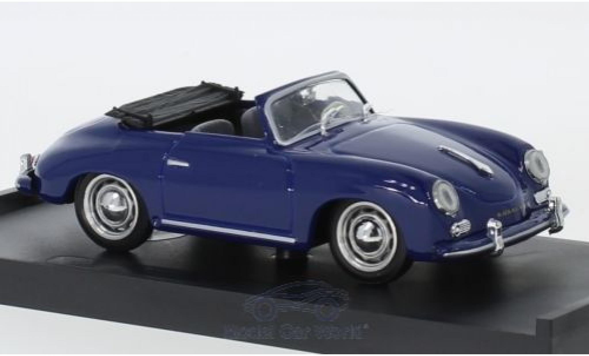 Porsche 356 1/43 Brumm Convertible blue 1952 diecast model cars