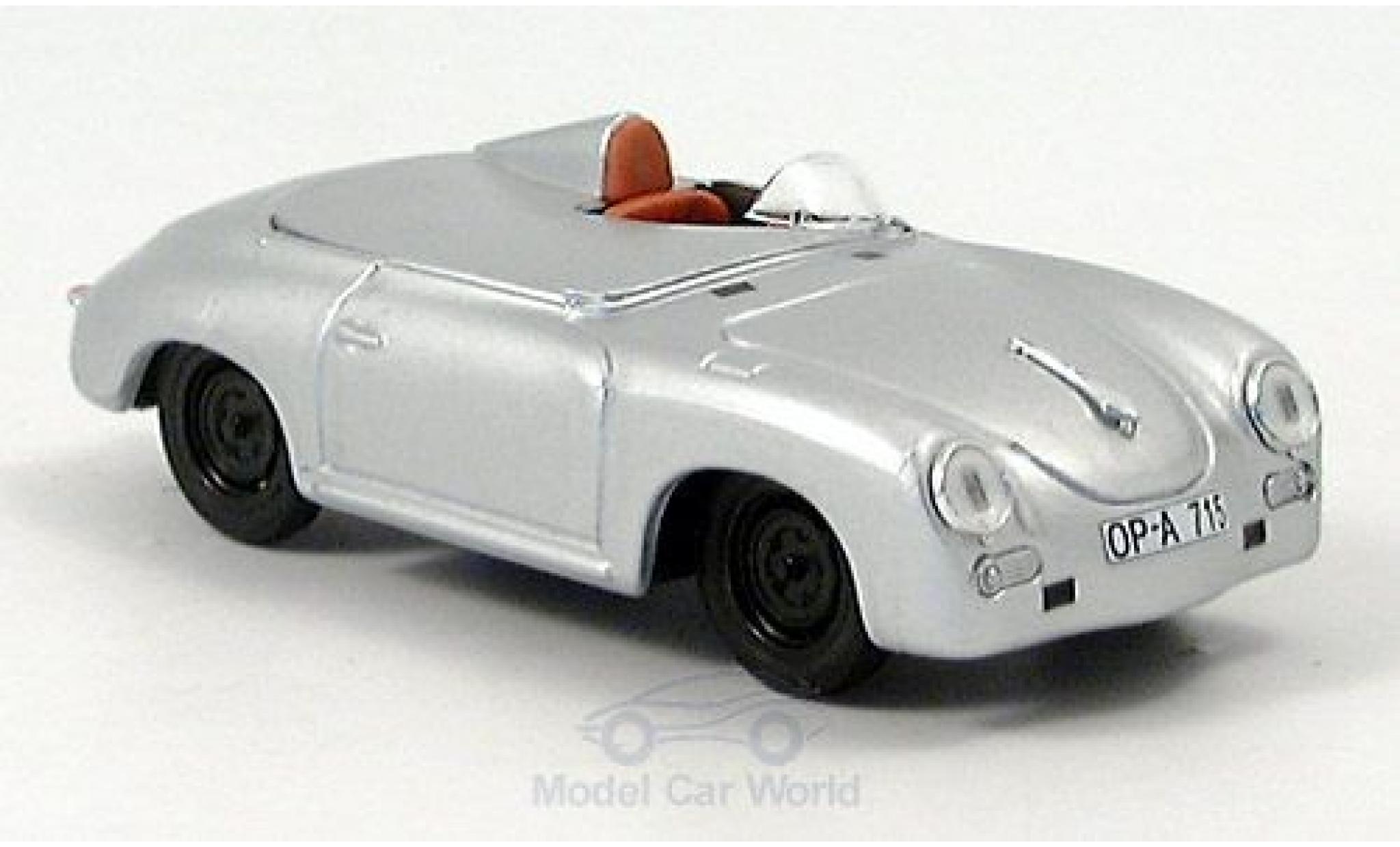 Porsche 356 1/43 Brumm Speedster Monza 1957 Rekordfahrzeug R.Goetze/R.von Frankenberg diecast model cars