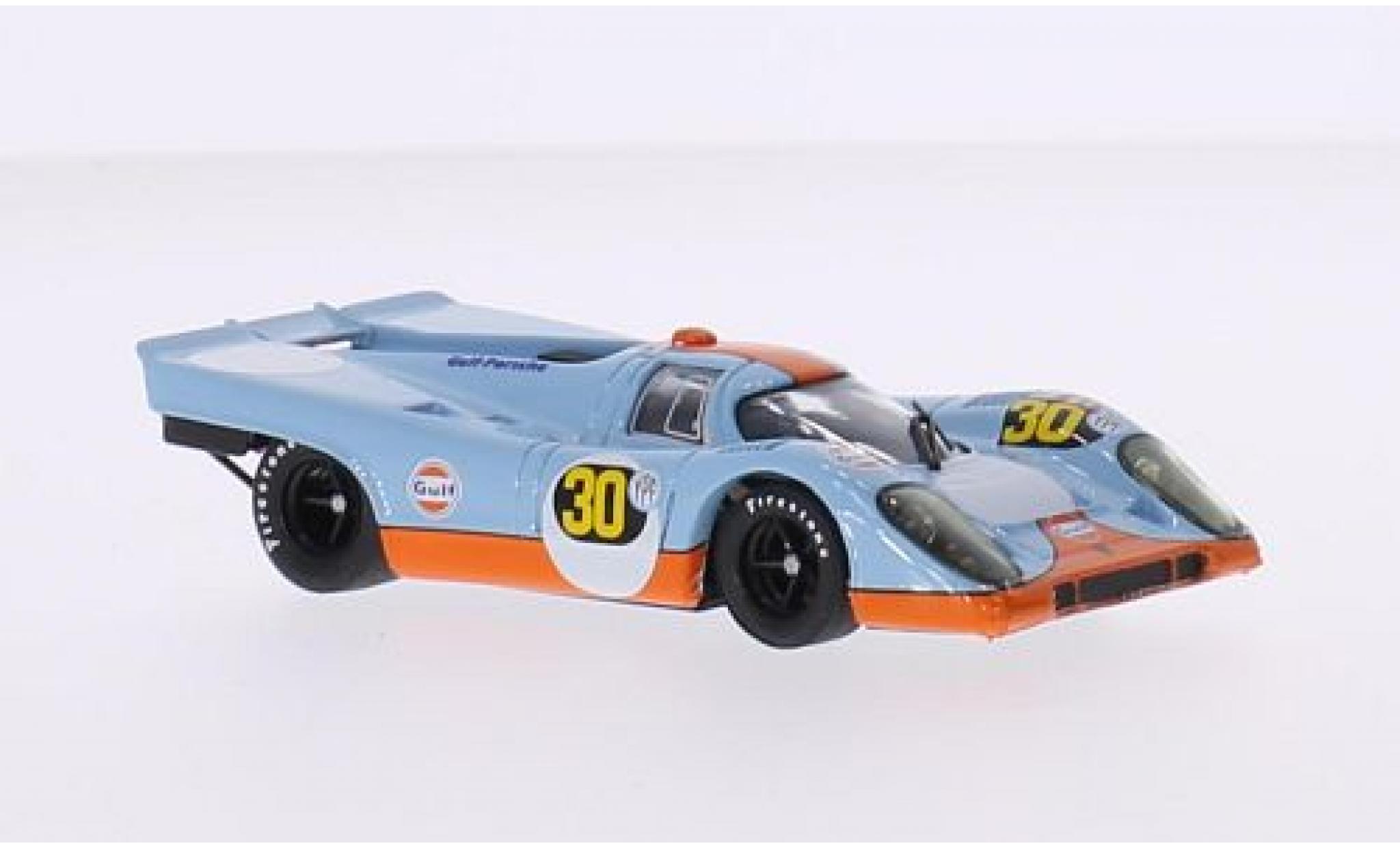 Porsche 917 1971 1/43 Brumm K RHD No.30 JWA Gulf- Gulf 1000 Km Buenos Aires 1971 J.Siffert/D.Bell diecast model cars