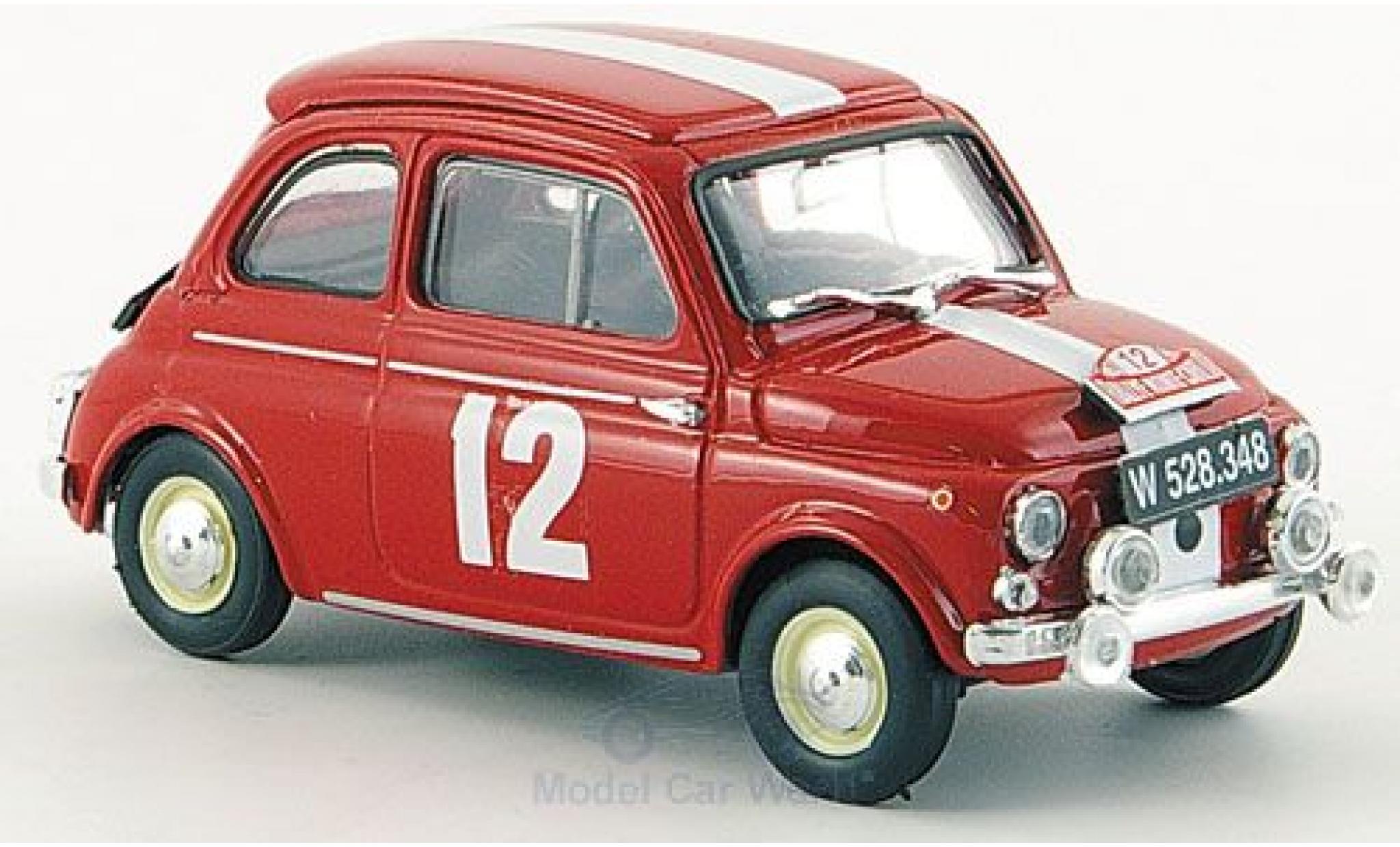 Steyr Puch 650 1/43 Brumm TR No.12 Rally Monte-Carlo 1964 W.Roser/G.Tusch diecast model cars