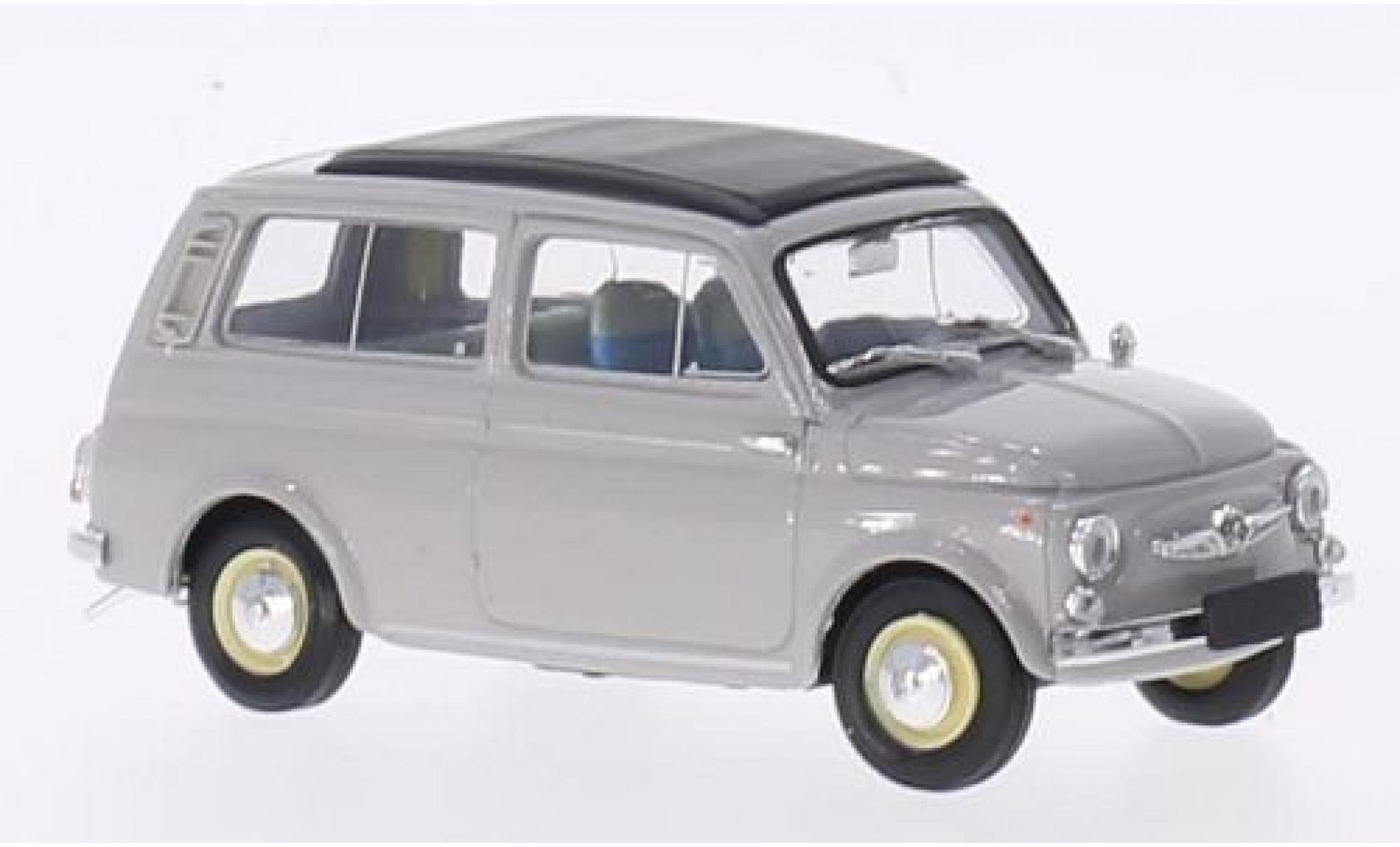 Steyr Puch 700 1/43 Brumm C grey 1961 toit rabattable ferm&eacute; diecast model cars
