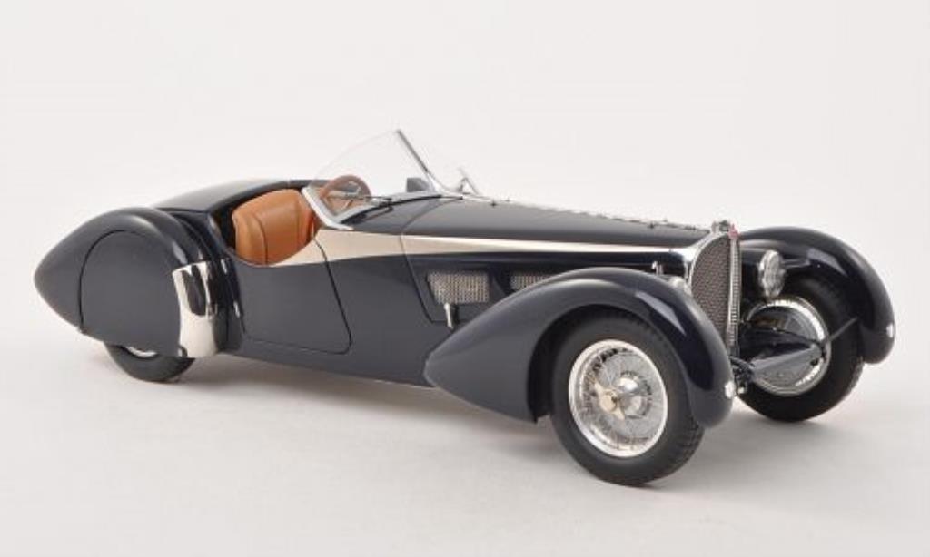 Bugatti 57 SC 1/18 CMC SC Corsica Roadster blue 1938 diecast model cars