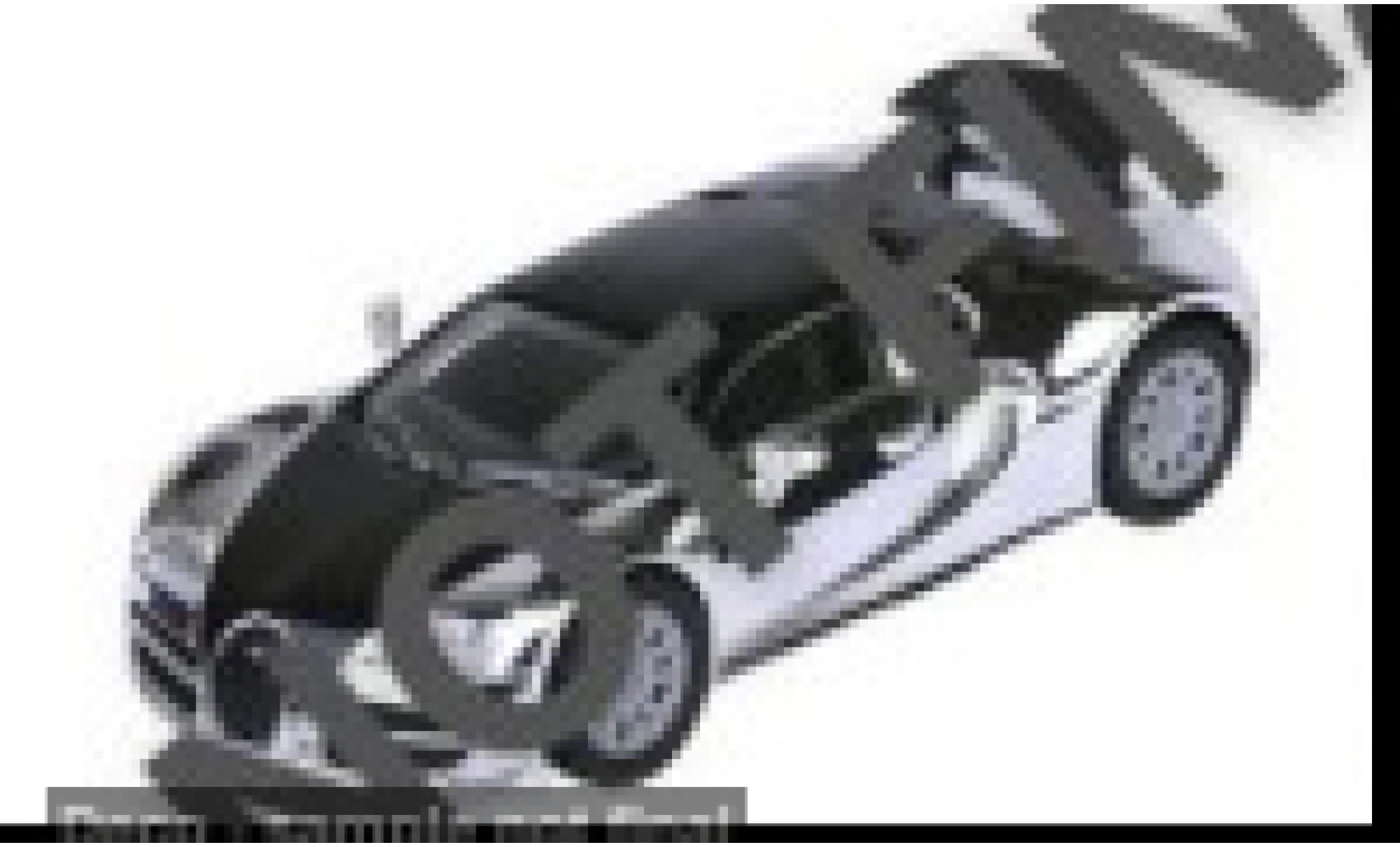 Bugatti Veyron 1/64 Majorette 16.4 silver 2005 1:64 diecast model cars