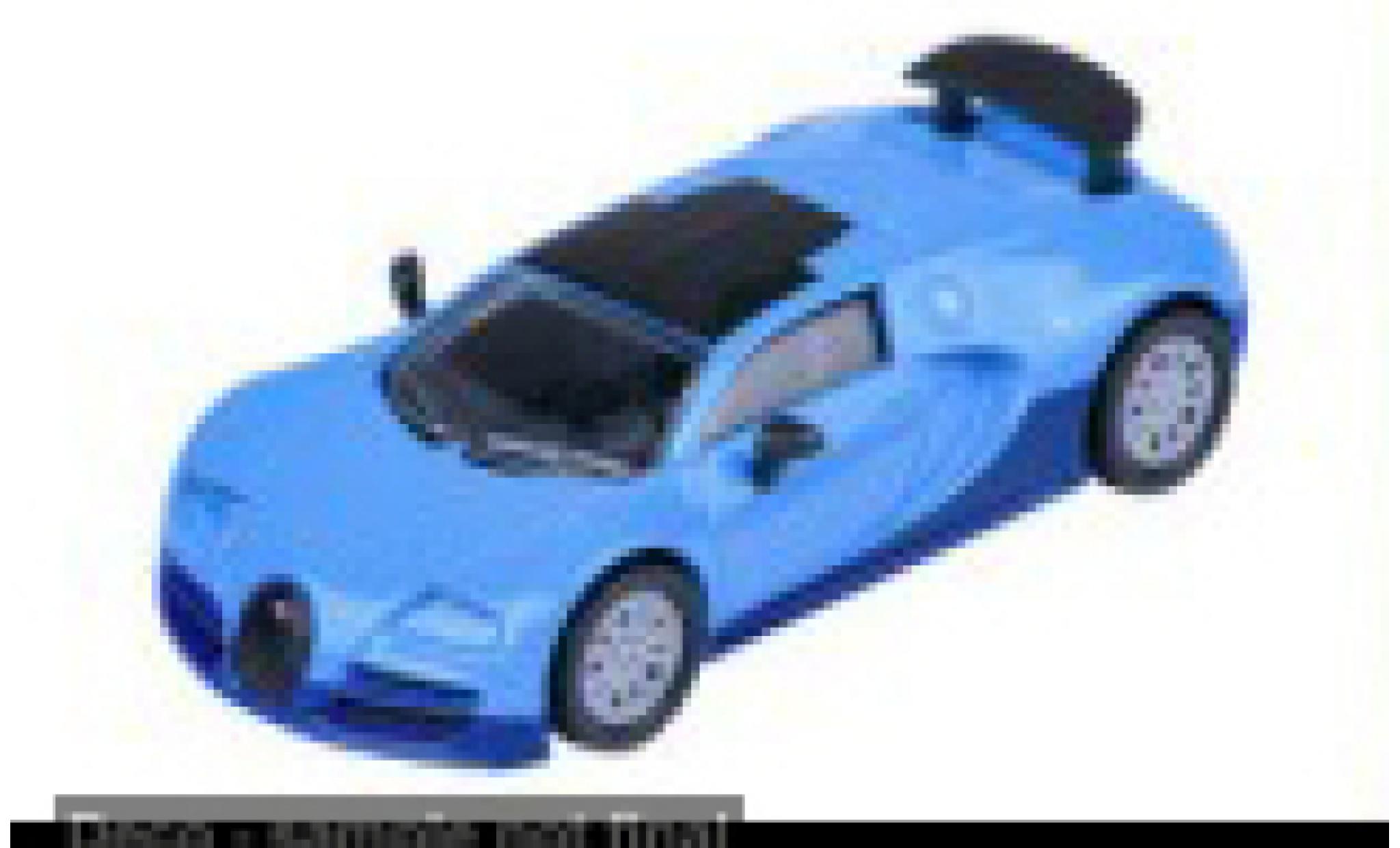 Bugatti Veyron 1/64 Majorette 16.4 Super Sport blue 2005 1:64 diecast model cars