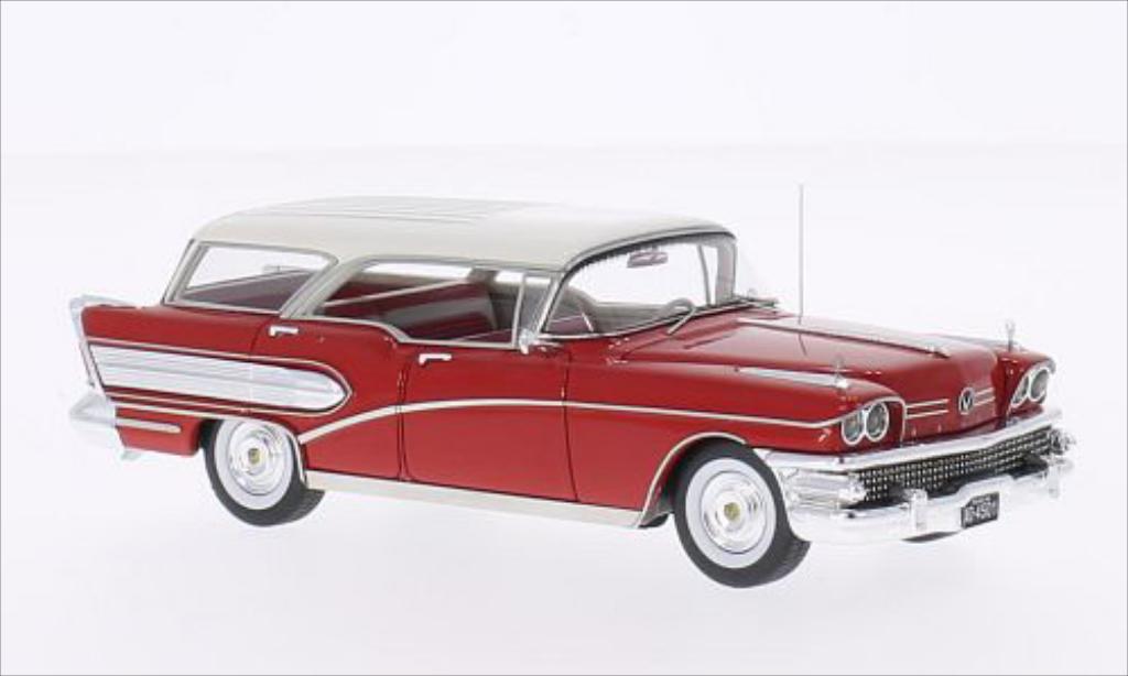 Buick Century 1/43 Neo Caballero red/white 1958 diecast model cars