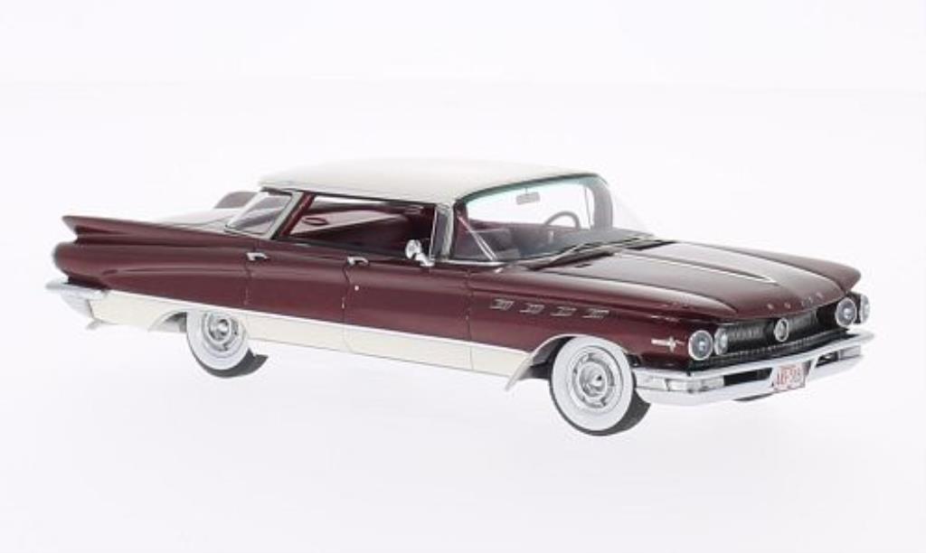 Buick Electra 1/43 Neo 225 4-Door red/white 1960 diecast model cars
