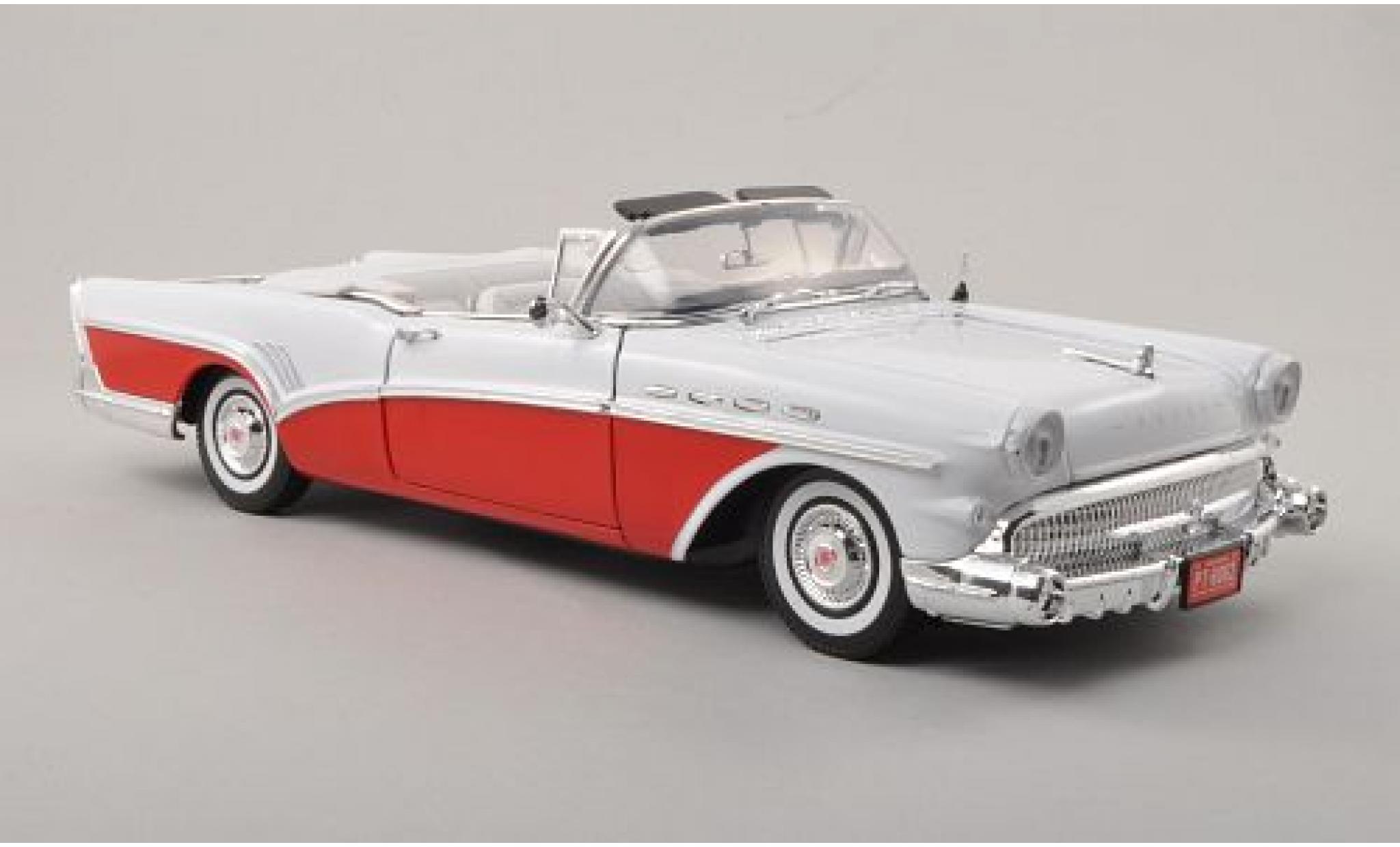 Buick Roadmaster 1/18 Motormax Con white 1:18 diecast model cars