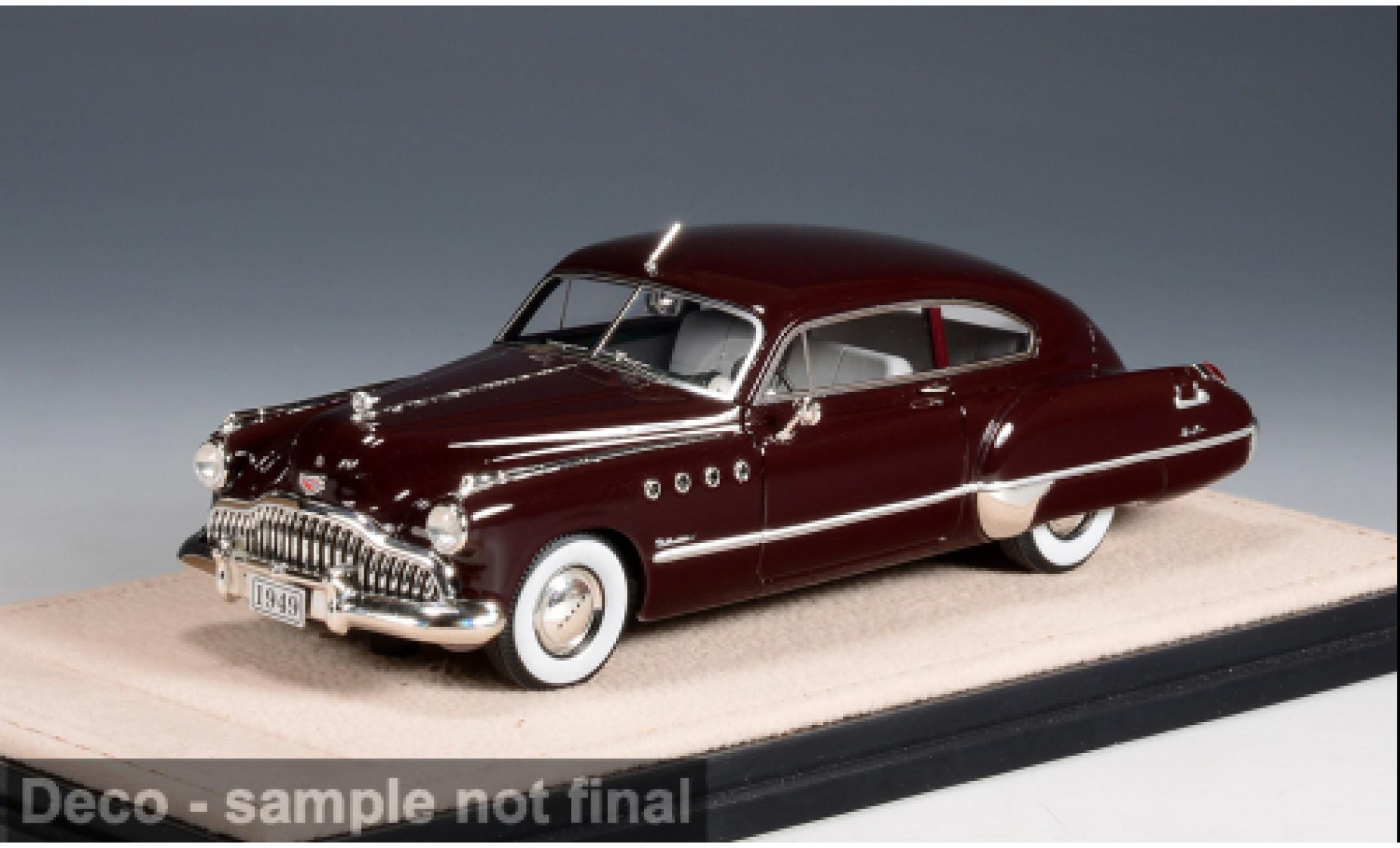 Buick Roadmaster 1/43 Stamp Models Sedanette red 1949 1:43 diecast model cars